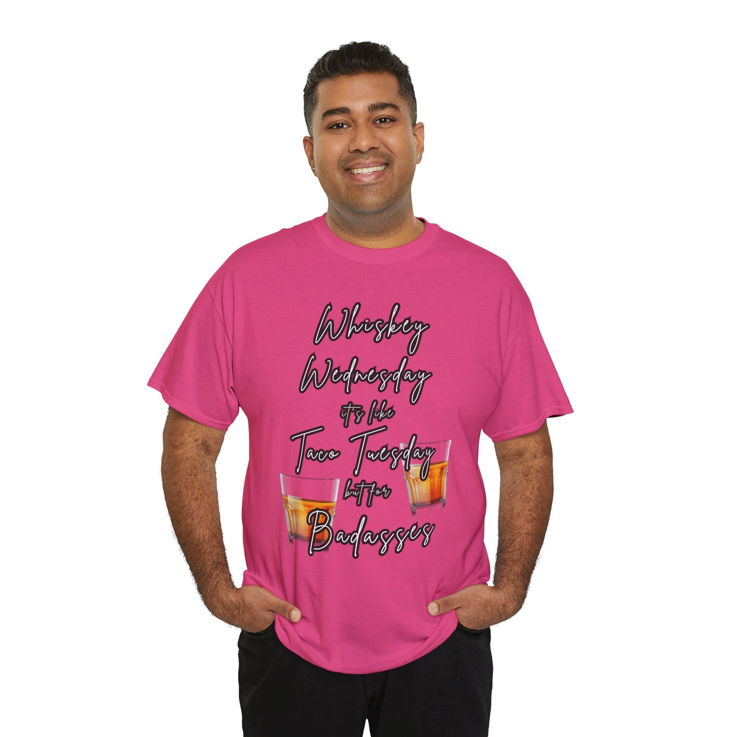 Whiskey Wednesday, Unisex Heavy Cotton Tee