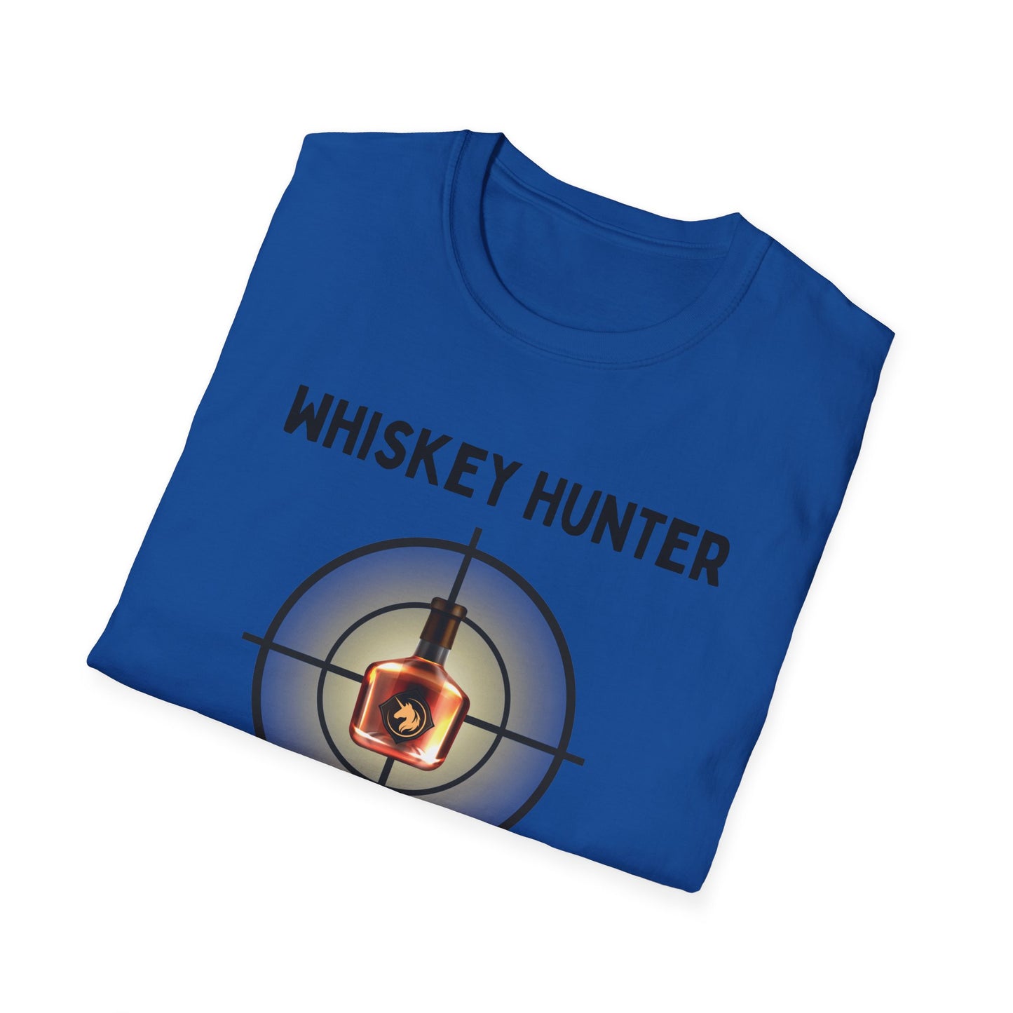 Whiskey Hunter Unisex Softstyle T-Shirt - For Hunting Enthusiasts