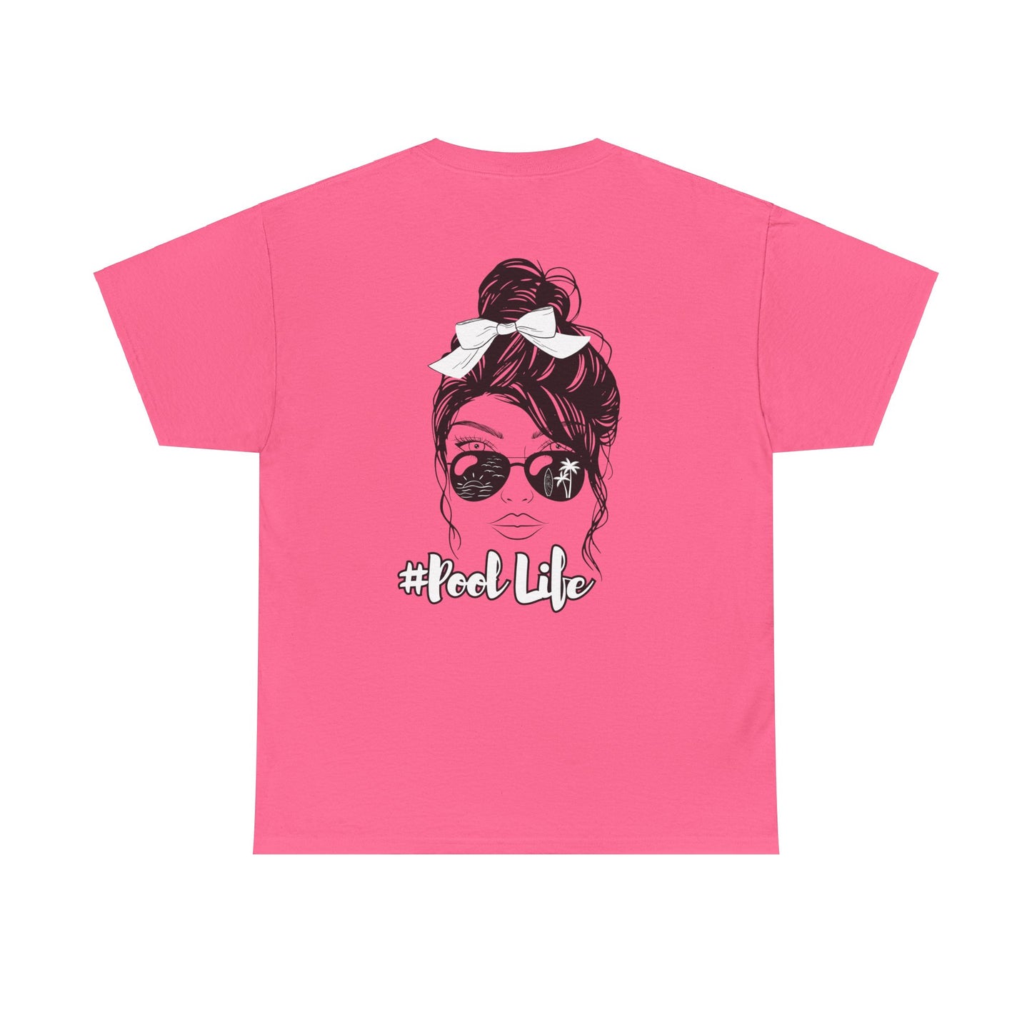 #Pool Life, Unisex Heavy Cotton Tee - Vibrant Summer Vibes