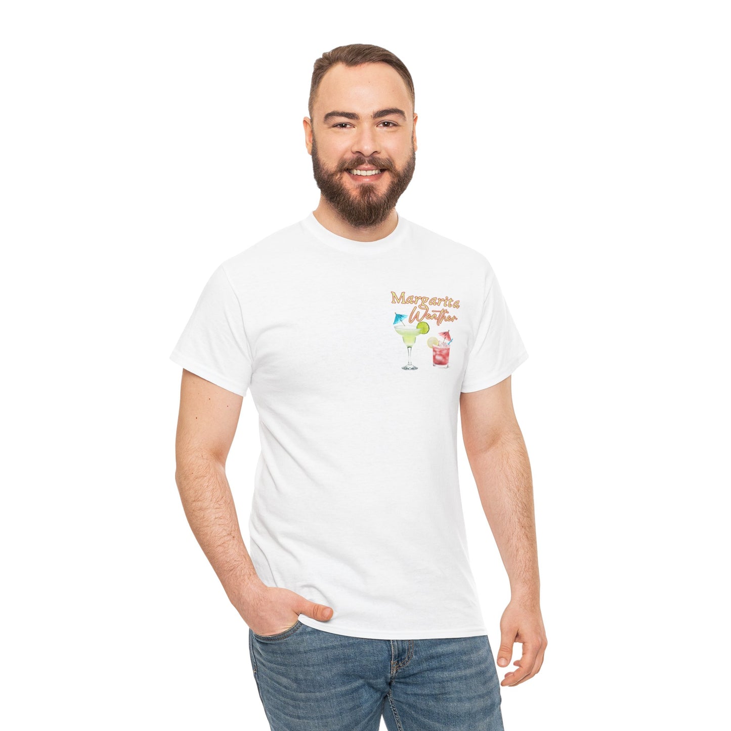 Margarita Vibe Unisex Heavy Cotton Tee, Perfect for Summer Gatherings, Beach Days, Birthday Celebrations, Drink Lovers, Casual Wear