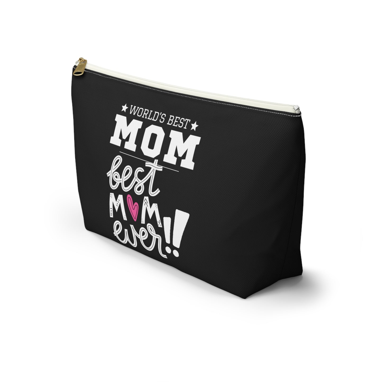 World's Best Mom Accessory Pouch - Perfect Gift for Mother's Day