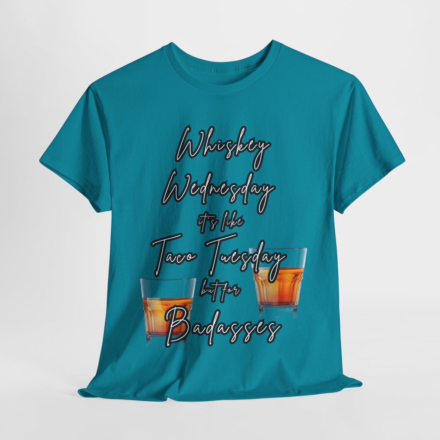 Whiskey Wednesday, Unisex Heavy Cotton Tee