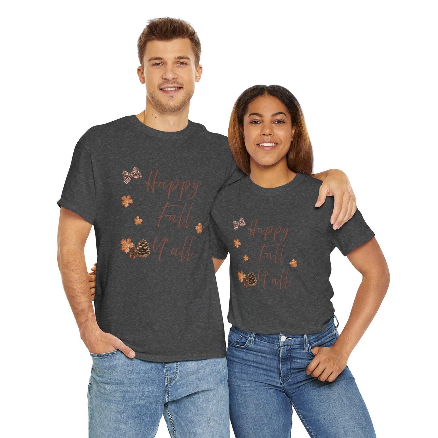 Happy Full Y'all Unisex Heavy Cozy Tee
