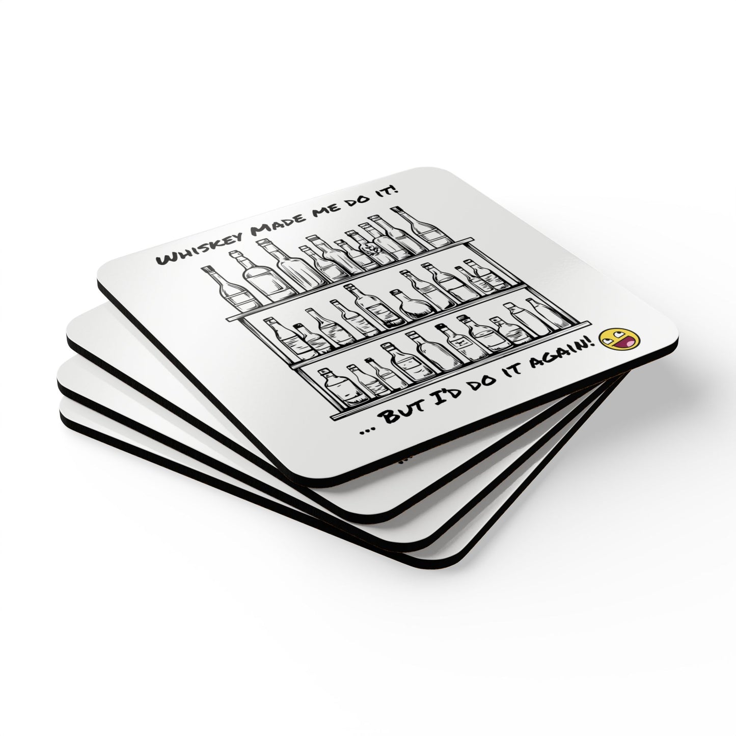 Corkwood Coaster Set