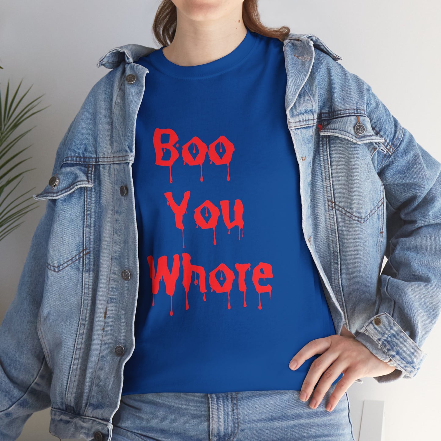 Spooky Humor Unisex Tee You Whore