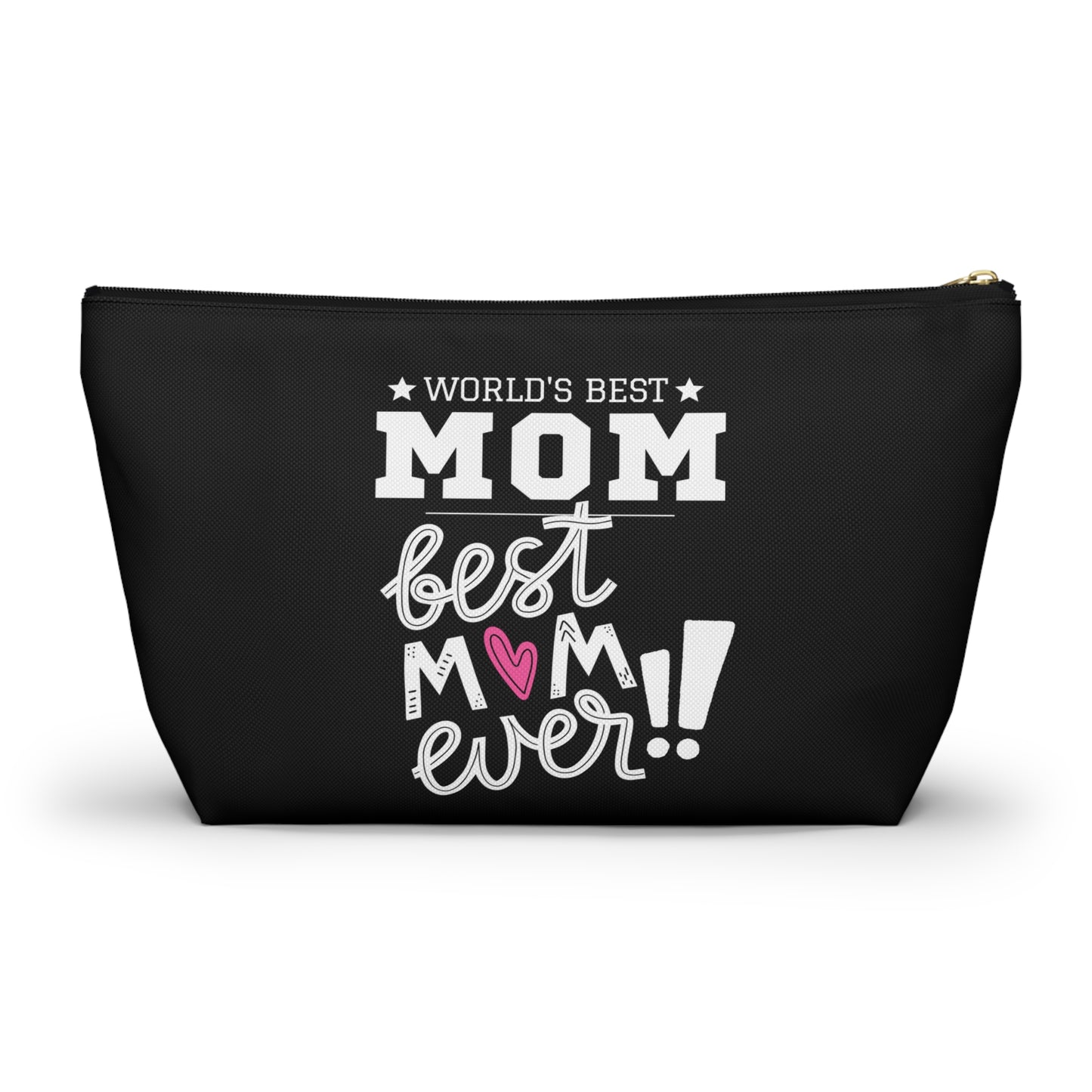 World's Best Mom Accessory Pouch - Perfect Gift for Mother's Day