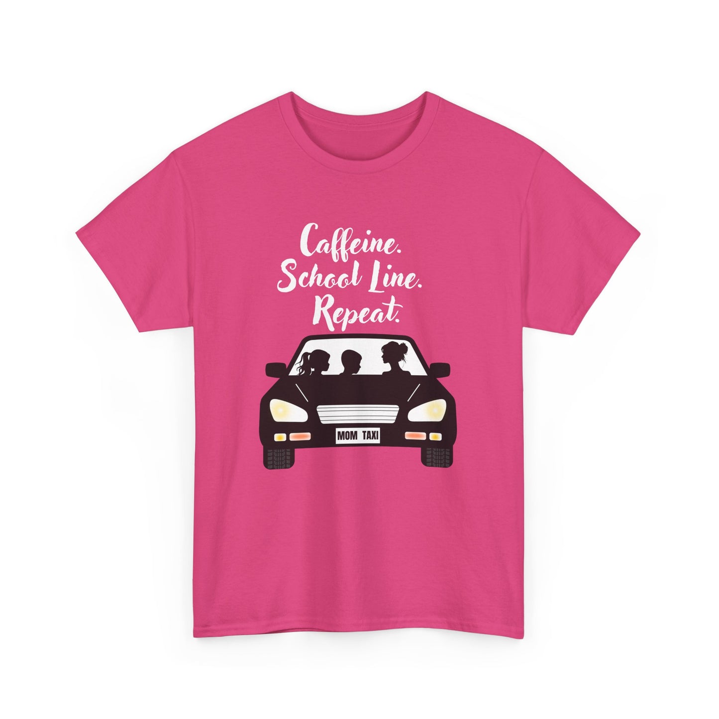 Retro Car Ride Unisex Heavy Cotton Tee - Fun Adventure Graphic Tee