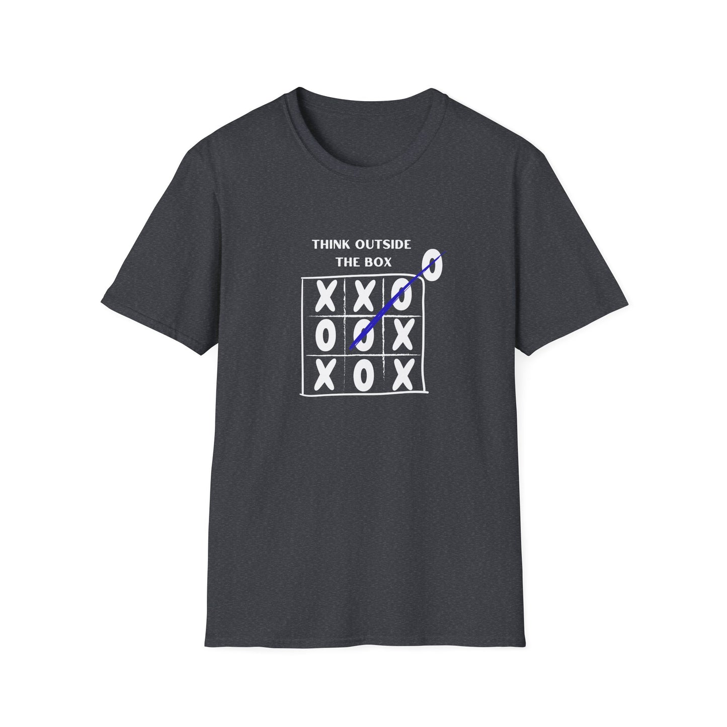 Think Outside the Box Unisex T-Shirt - Creative & Motivational Graphic Tee