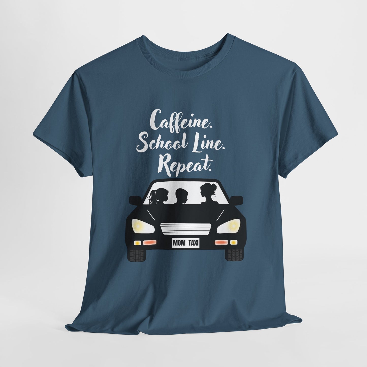 Retro Car Ride Unisex Heavy Cotton Tee - Fun Adventure Graphic Tee