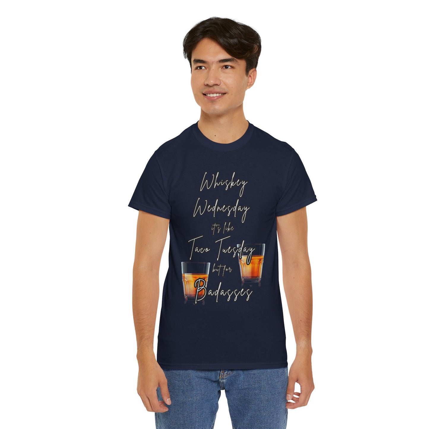 Whiskey Wednesday, Unisex Heavy Cotton Tee