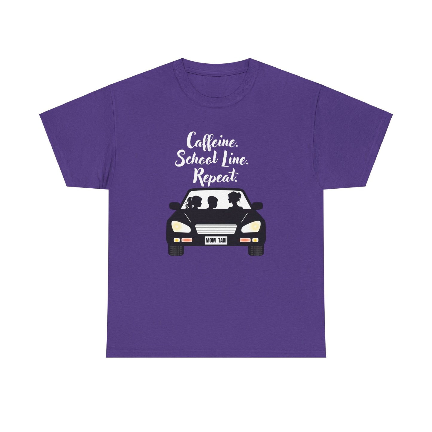Retro Car Ride Unisex Heavy Cotton Tee - Fun Adventure Graphic Tee
