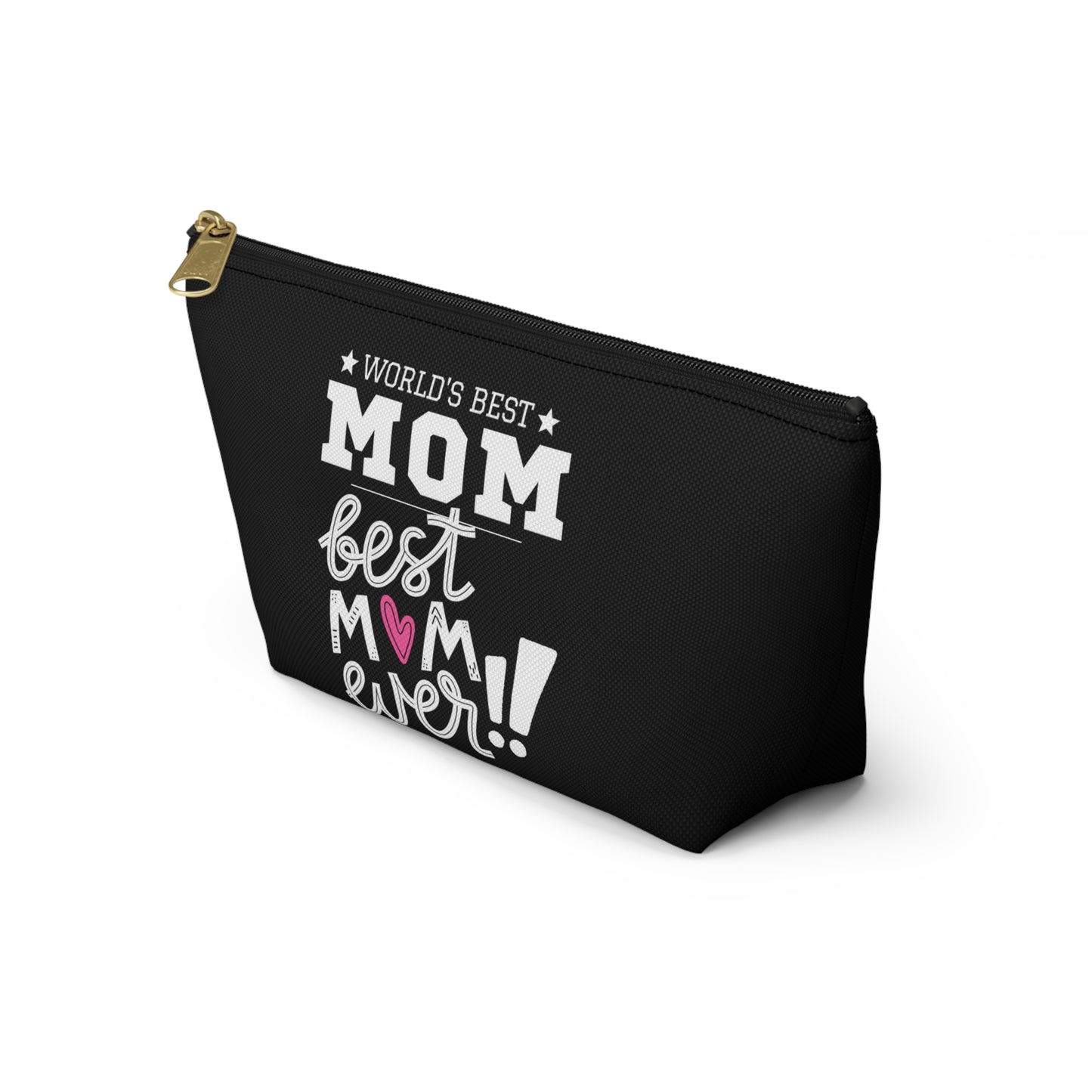 World's Best Mom Accessory Pouch - Perfect Gift for Mother's Day