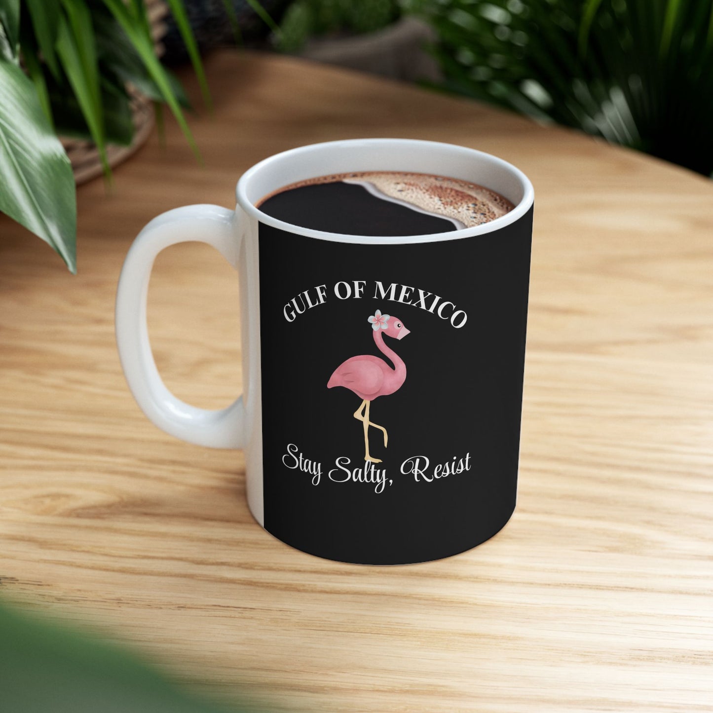 Inspirational Ceramic Mug - 11oz & 15oz - Stay Strong, Resist
