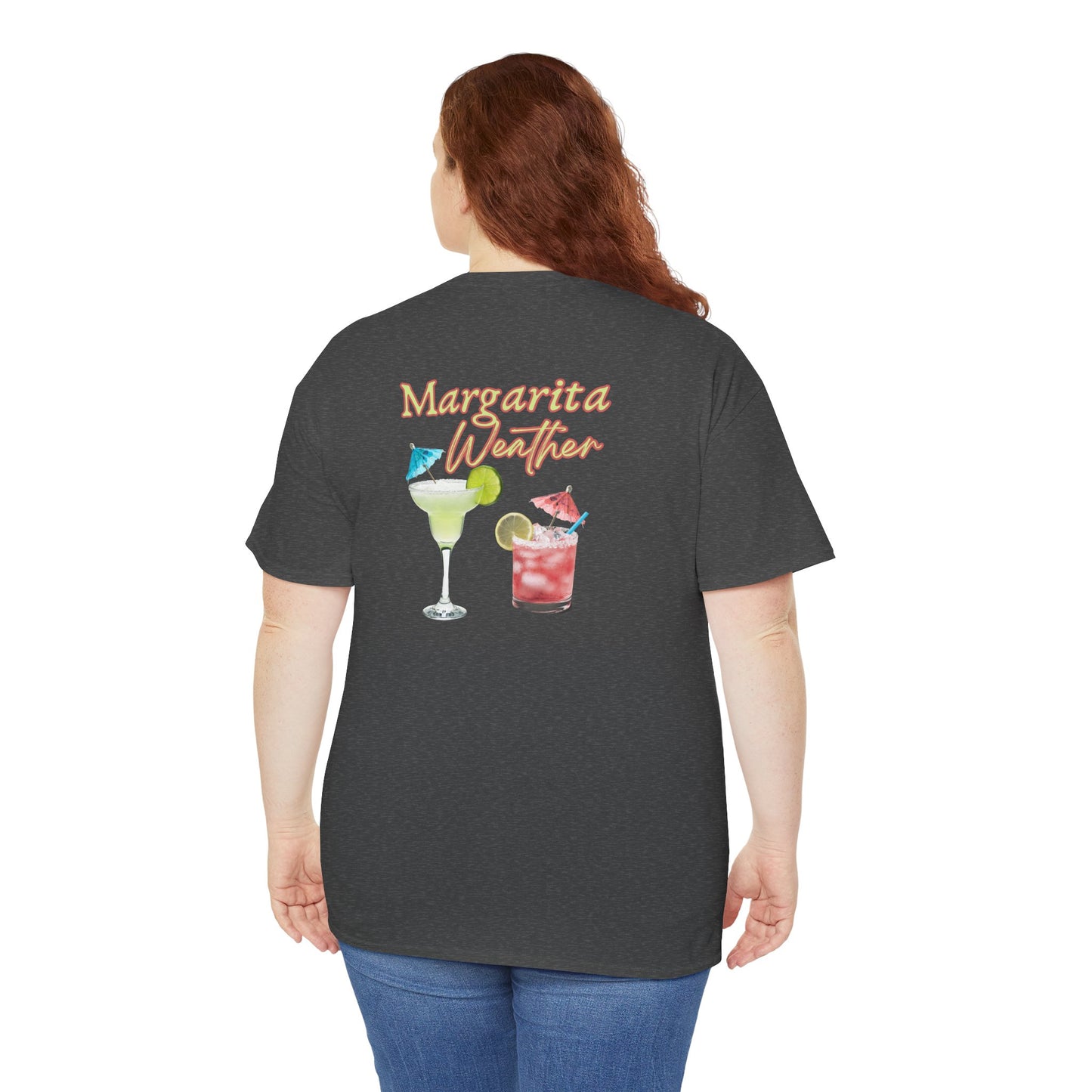 Margarita Vibe Unisex Heavy Cotton Tee, Perfect for Summer Gatherings, Beach Days, Birthday Celebrations, Drink Lovers, Casual Wear