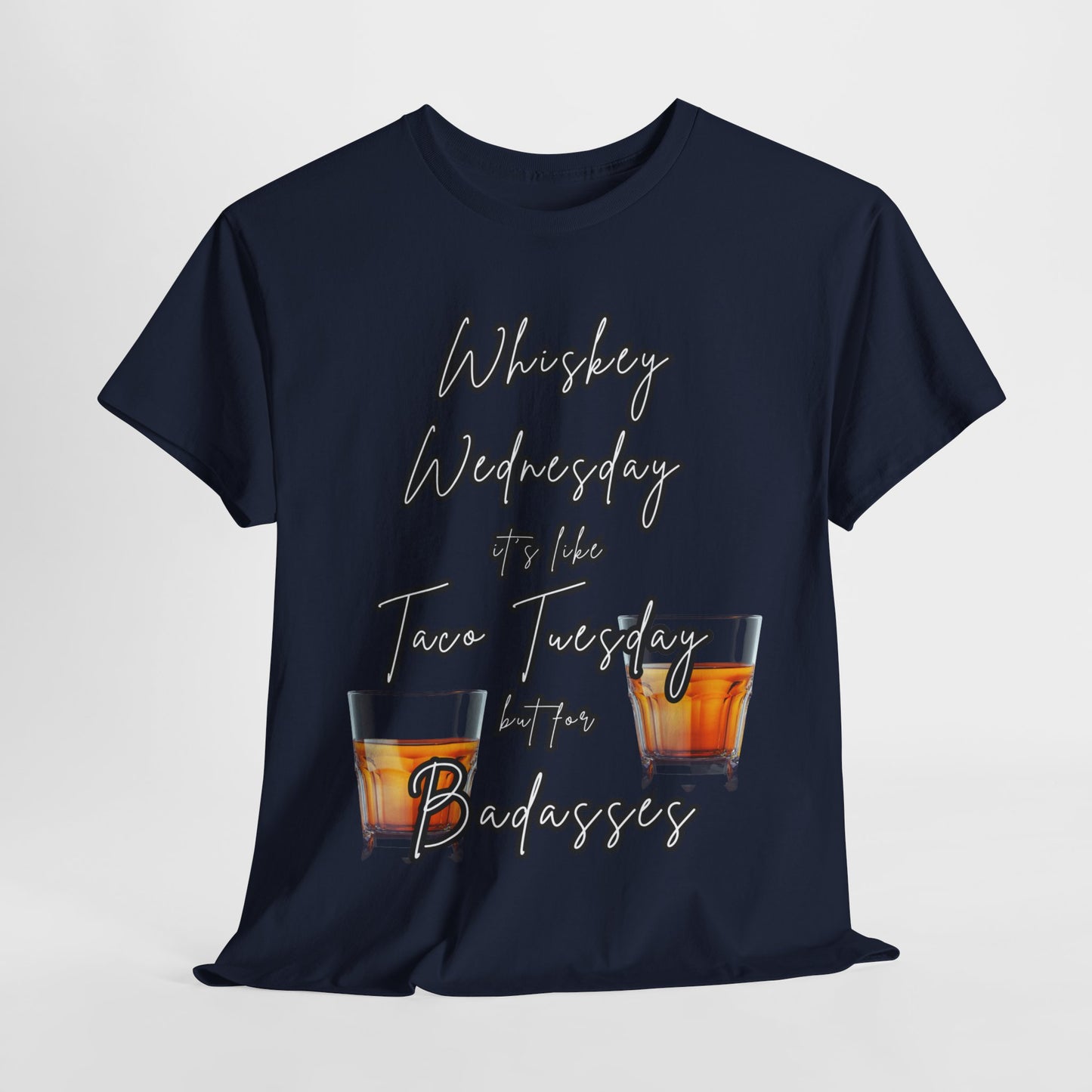 Whiskey Wednesday, Unisex Heavy Cotton Tee