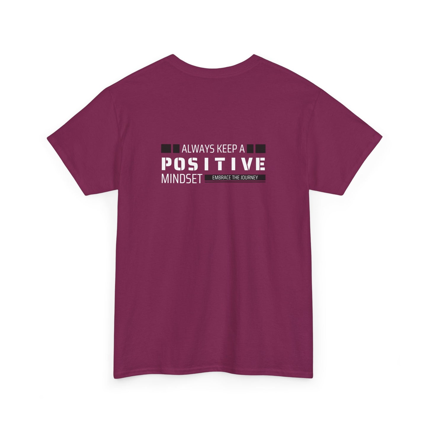 Positive Mindset Unisex Heavy Cotton Tee - Inspiring Daily Wear
