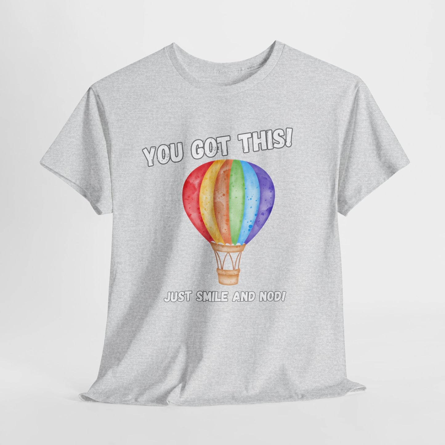 Inspirational Hot Air Balloon Tee - "You Got This!"