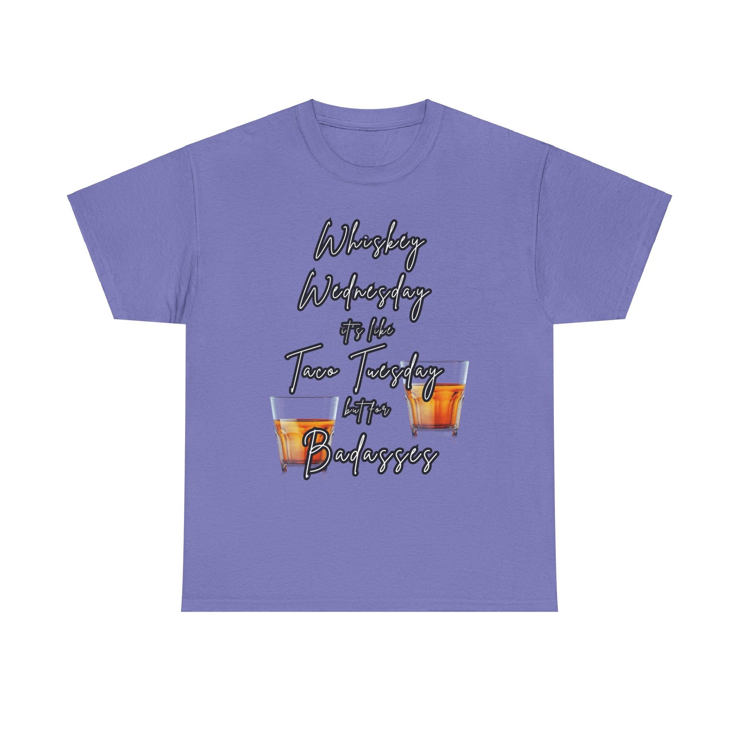 Whiskey Wednesday, Unisex Heavy Cotton Tee