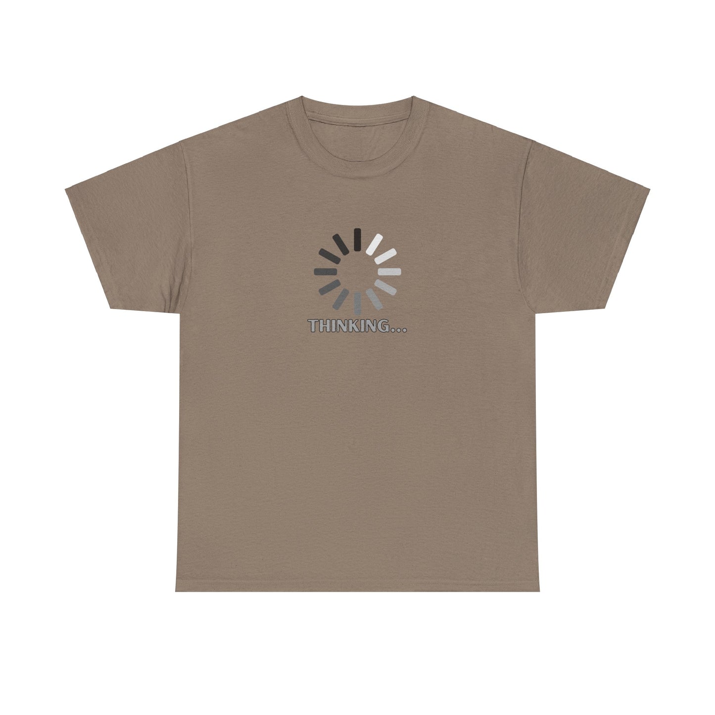 Thinking... Unisex Heavy Cotton Tee - Casual Stylish Graphic T-Shirt for Everyday Wear