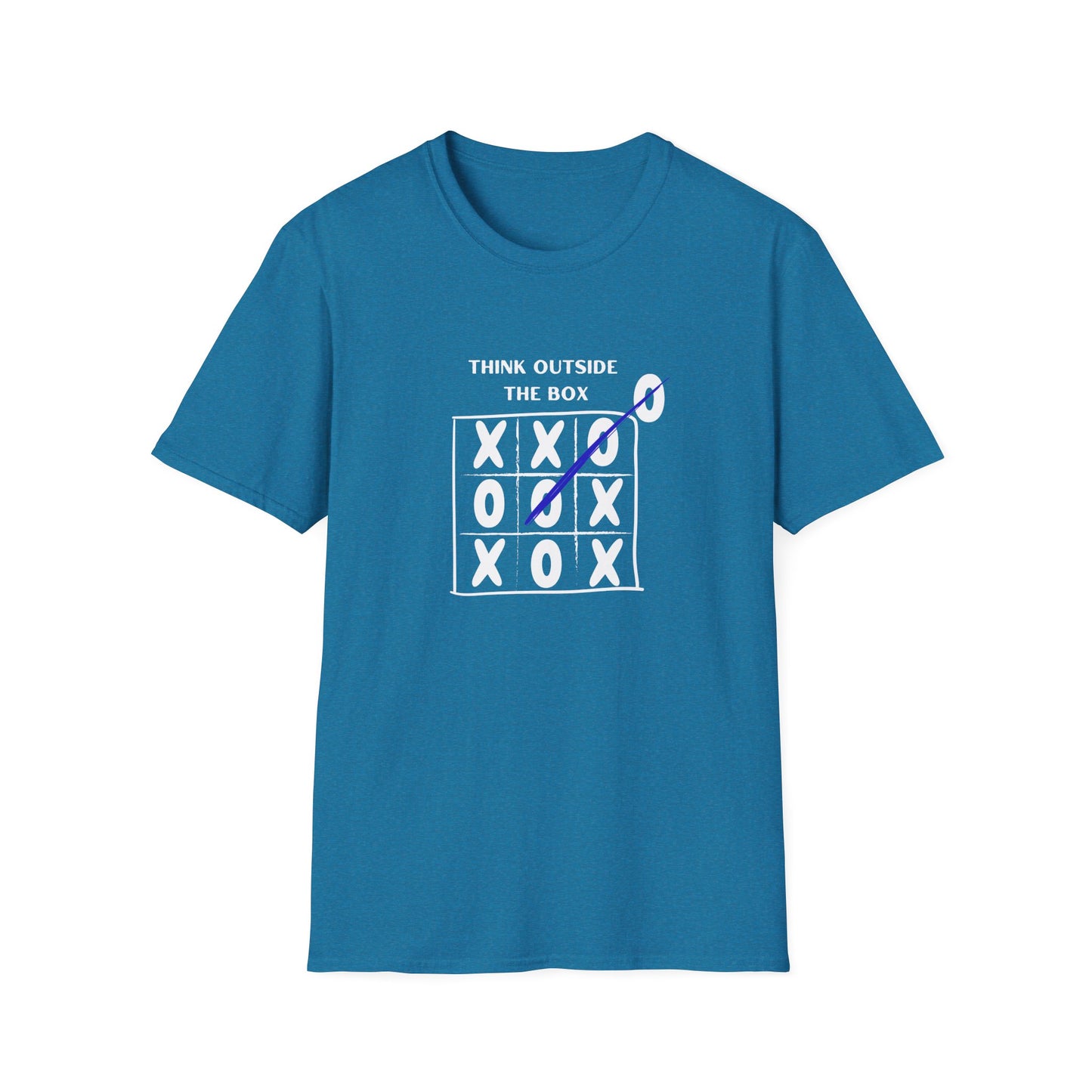 Think Outside the Box Unisex T-Shirt - Creative & Motivational Graphic Tee