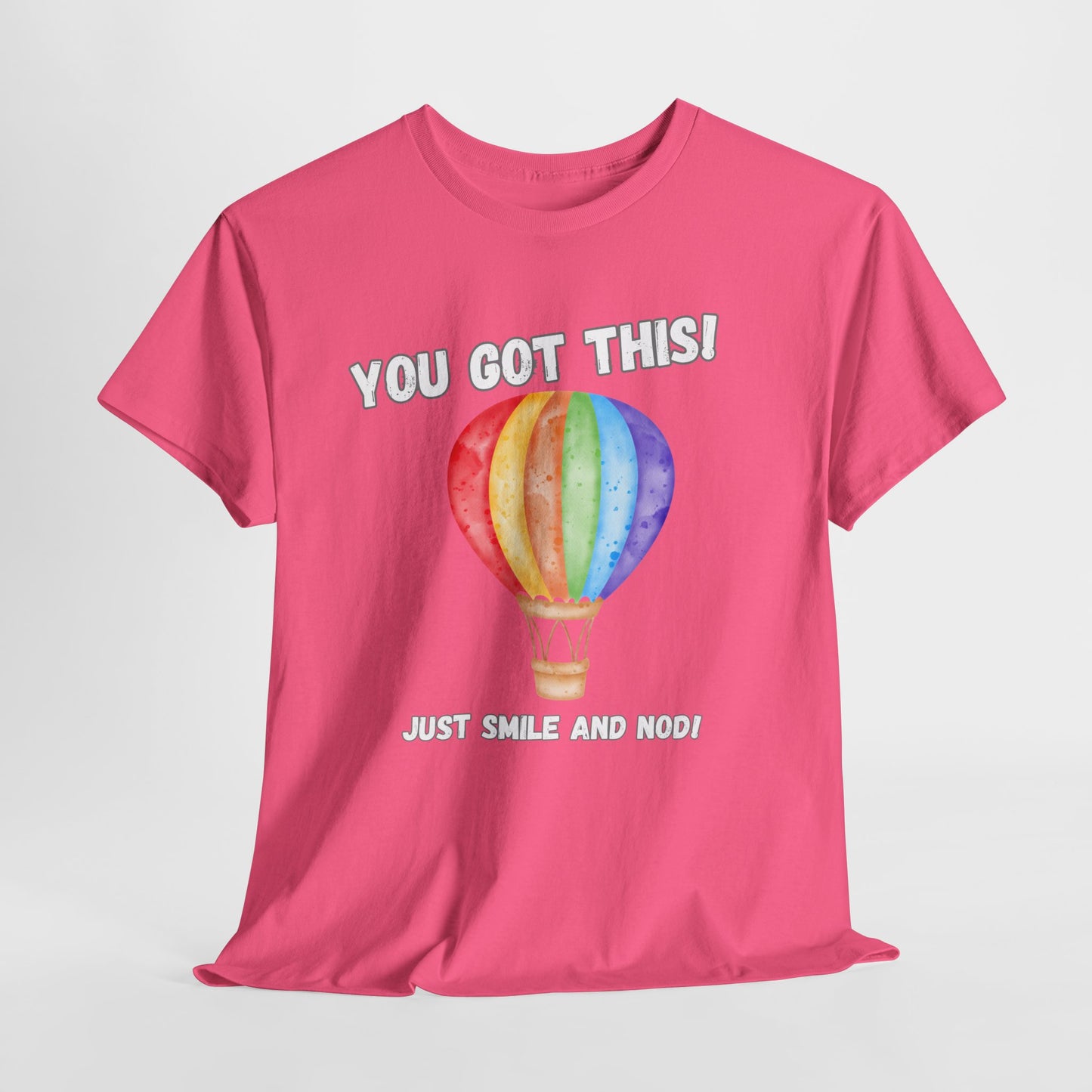 Inspirational Hot Air Balloon Tee - "You Got This!"