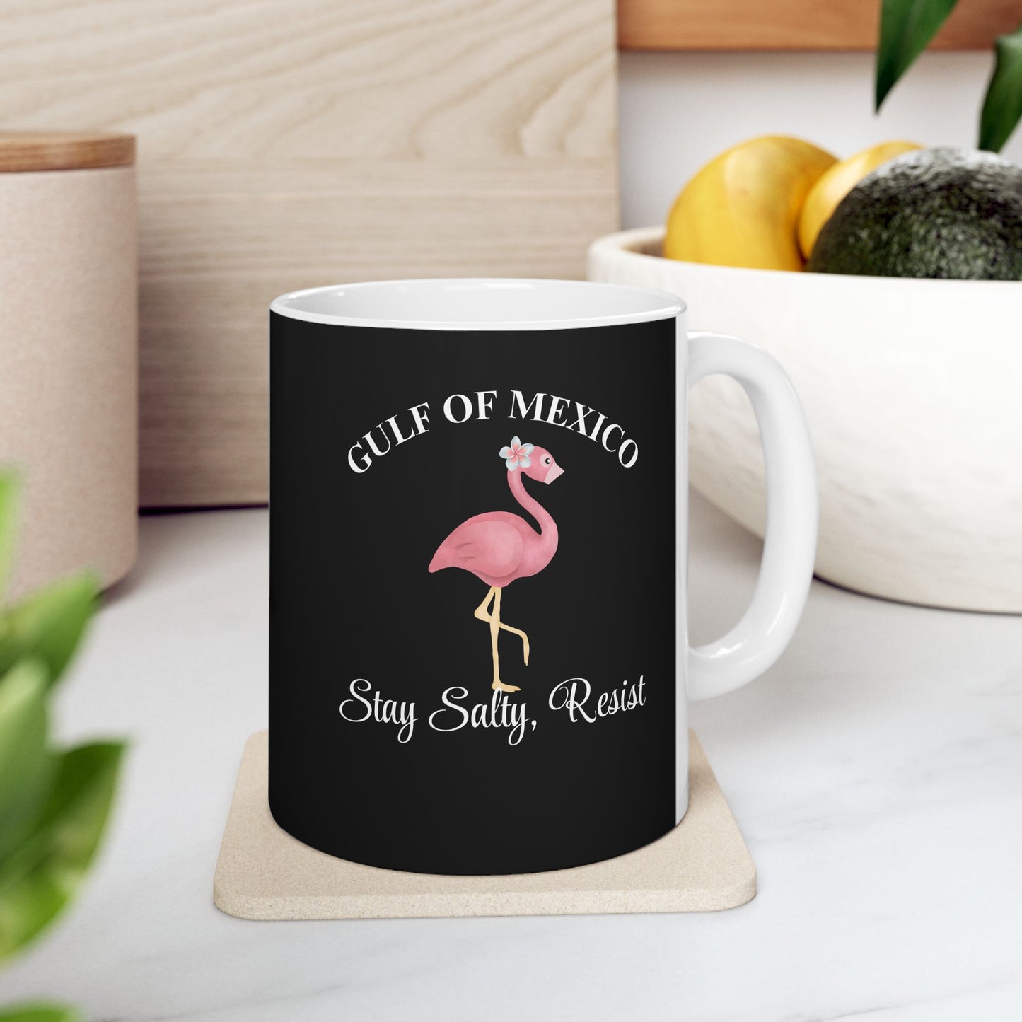 Inspirational Ceramic Mug - 11oz & 15oz - Stay Strong, Resist