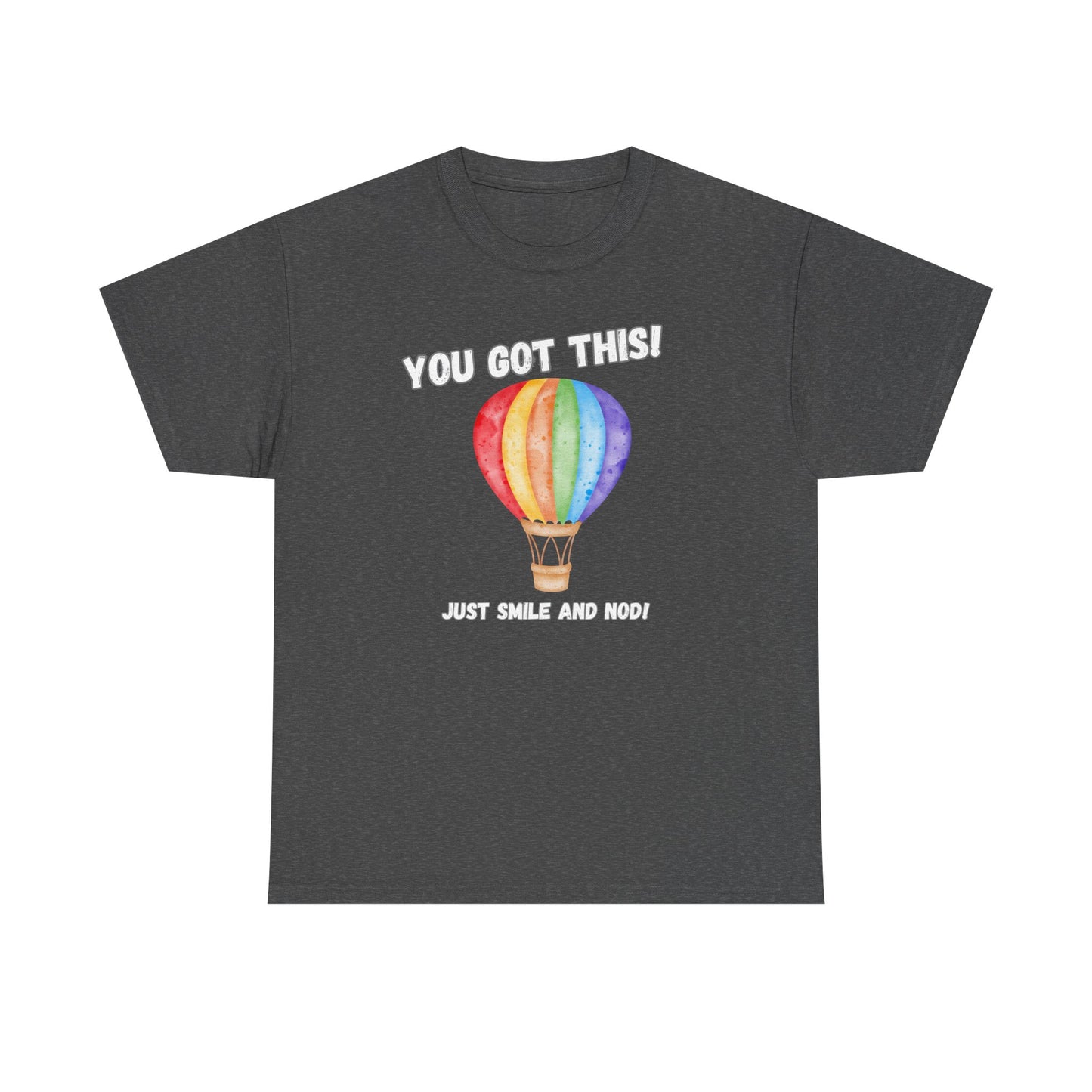 Inspirational Hot Air Balloon Tee - "You Got This!"