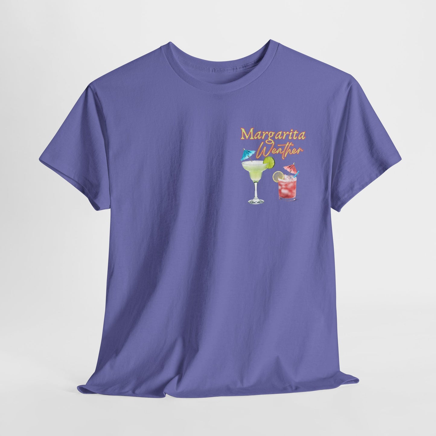 Margarita Vibe Unisex Heavy Cotton Tee, Perfect for Summer Gatherings, Beach Days, Birthday Celebrations, Drink Lovers, Casual Wear
