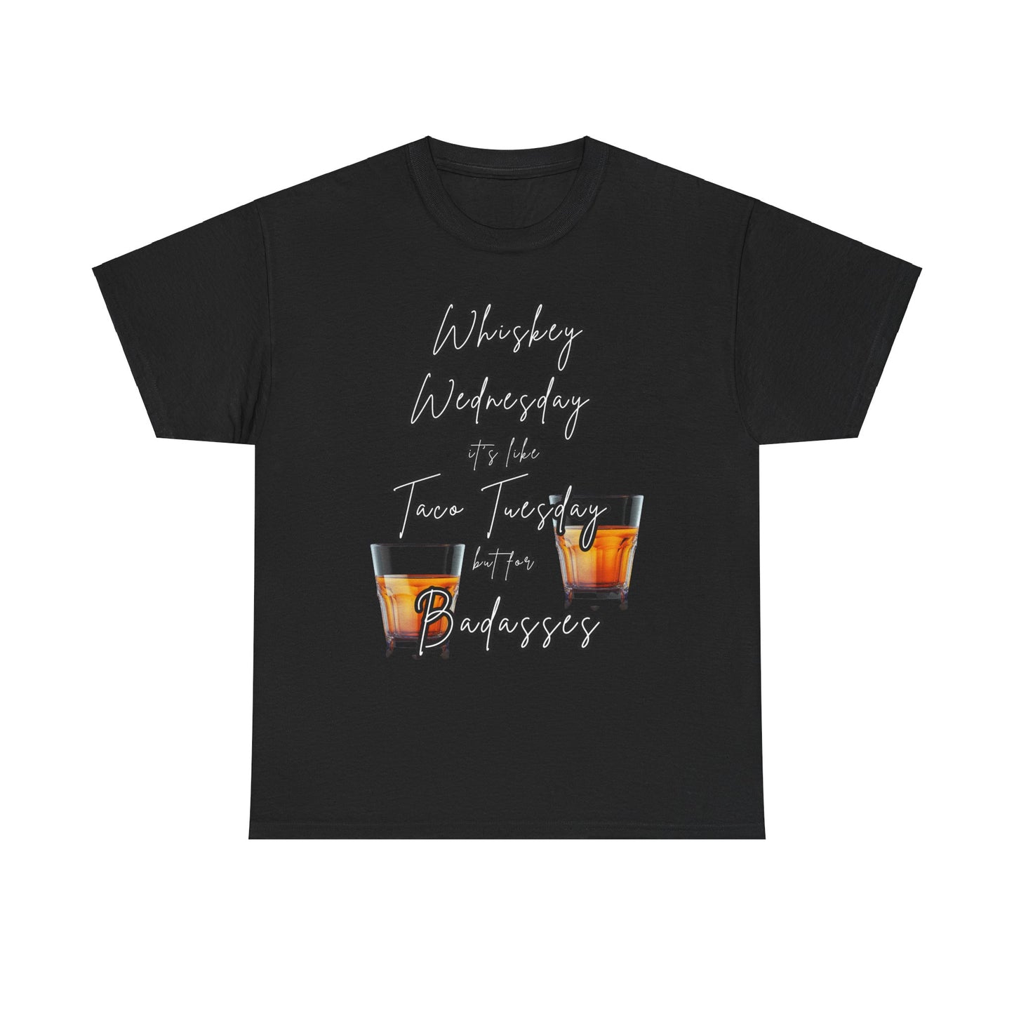 Whiskey Wednesday, Unisex Heavy Cotton Tee