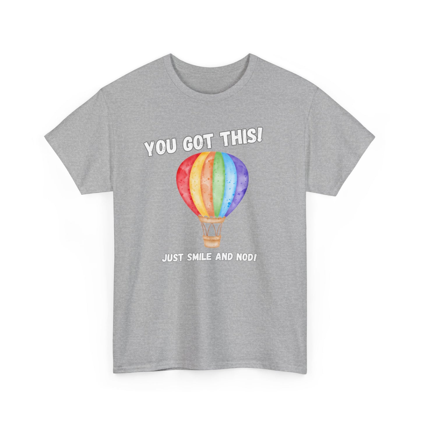 Inspirational Hot Air Balloon Tee - "You Got This!"
