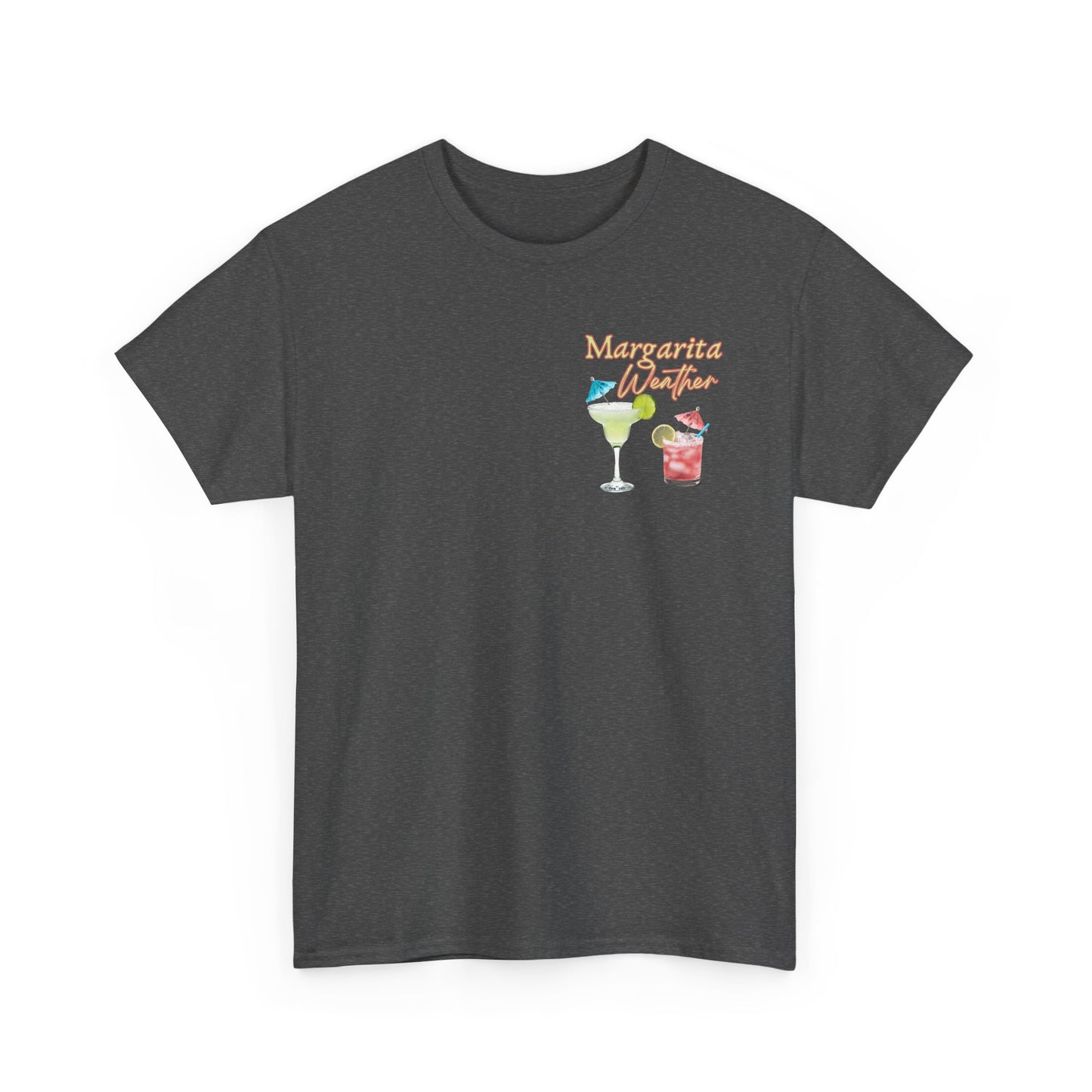 Margarita Vibe Unisex Heavy Cotton Tee, Perfect for Summer Gatherings, Beach Days, Birthday Celebrations, Drink Lovers, Casual Wear
