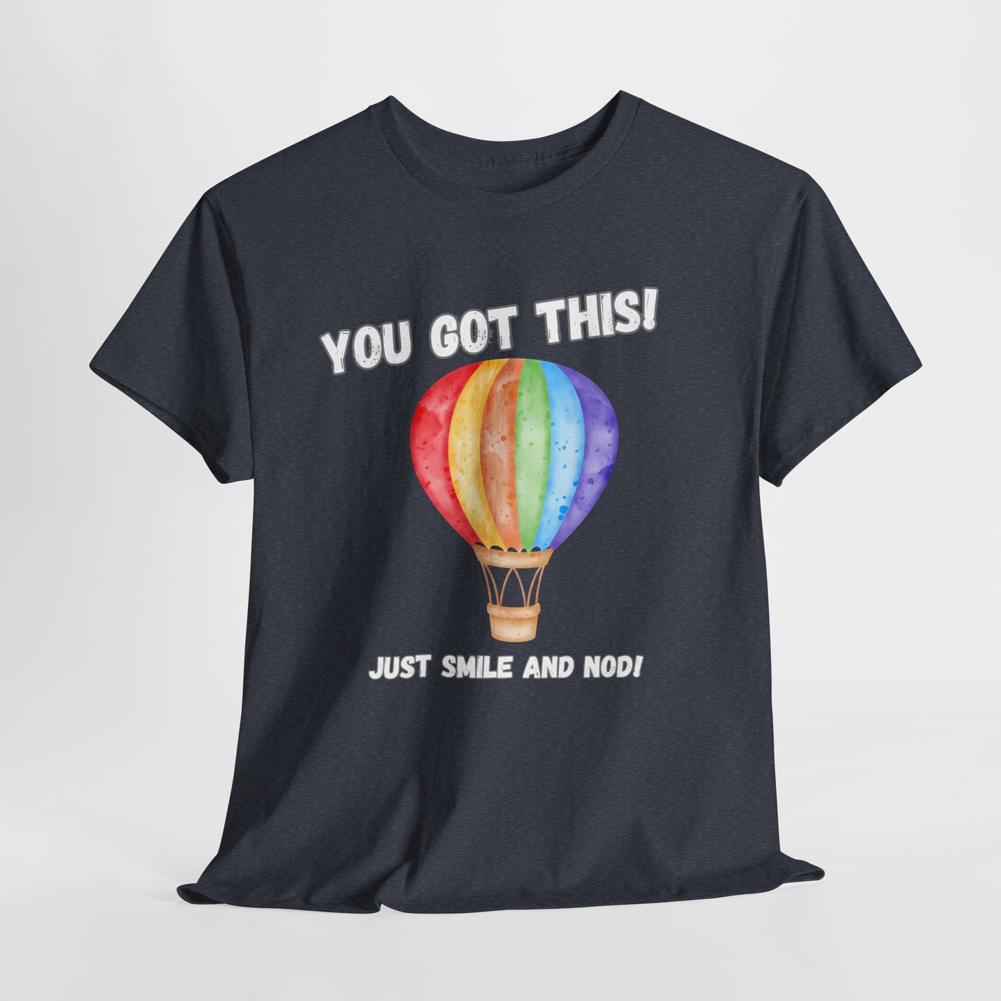 Inspirational Hot Air Balloon Tee - "You Got This!"