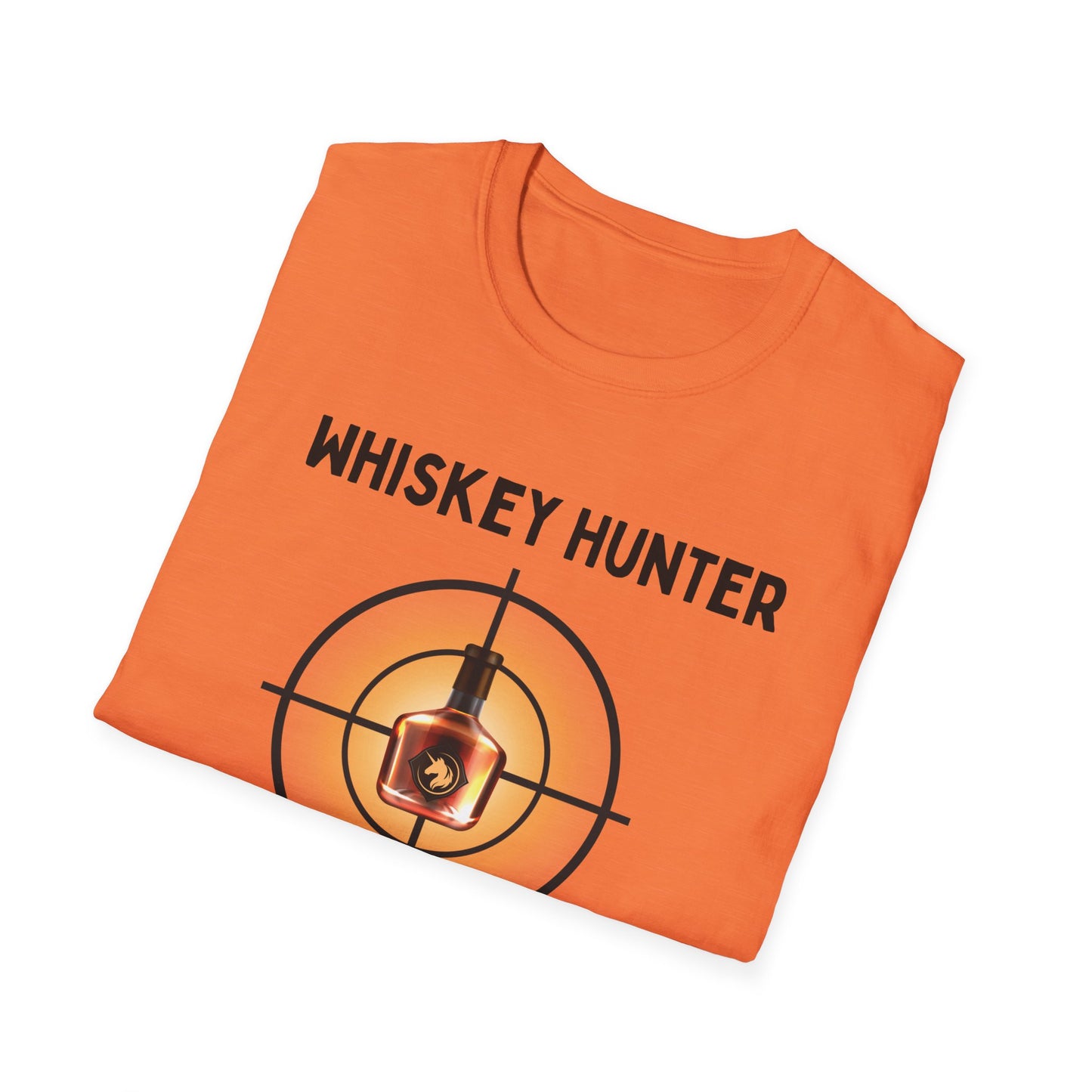 Whiskey Hunter Unisex Softstyle T-Shirt - For Hunting Enthusiasts