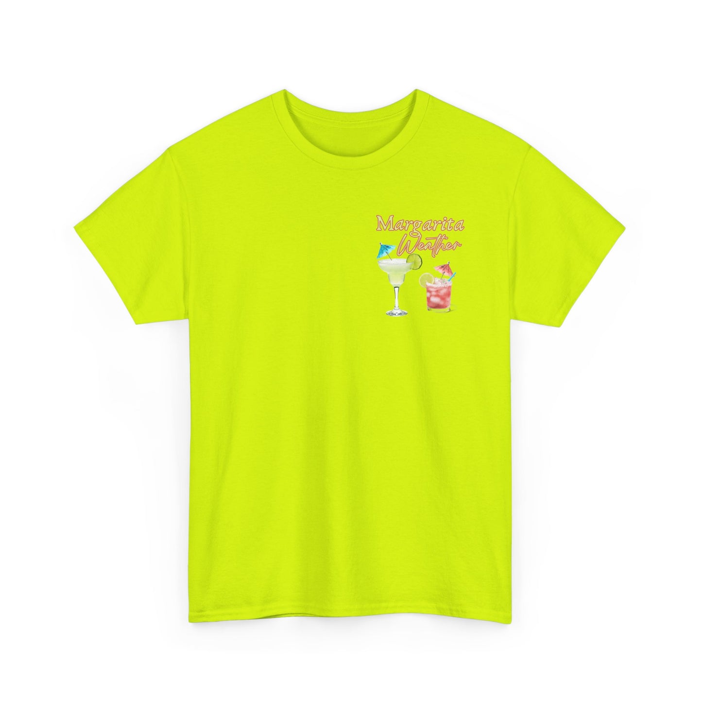 Margarita Vibe Unisex Heavy Cotton Tee, Perfect for Summer Gatherings, Beach Days, Birthday Celebrations, Drink Lovers, Casual Wear