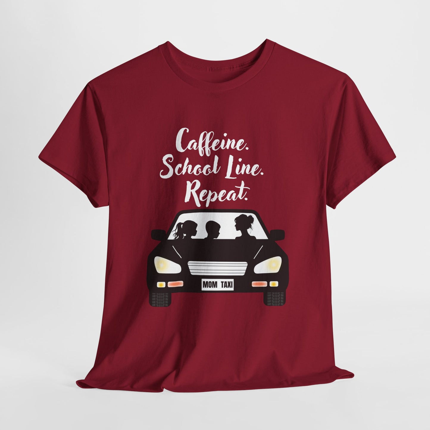 Retro Car Ride Unisex Heavy Cotton Tee - Fun Adventure Graphic Tee