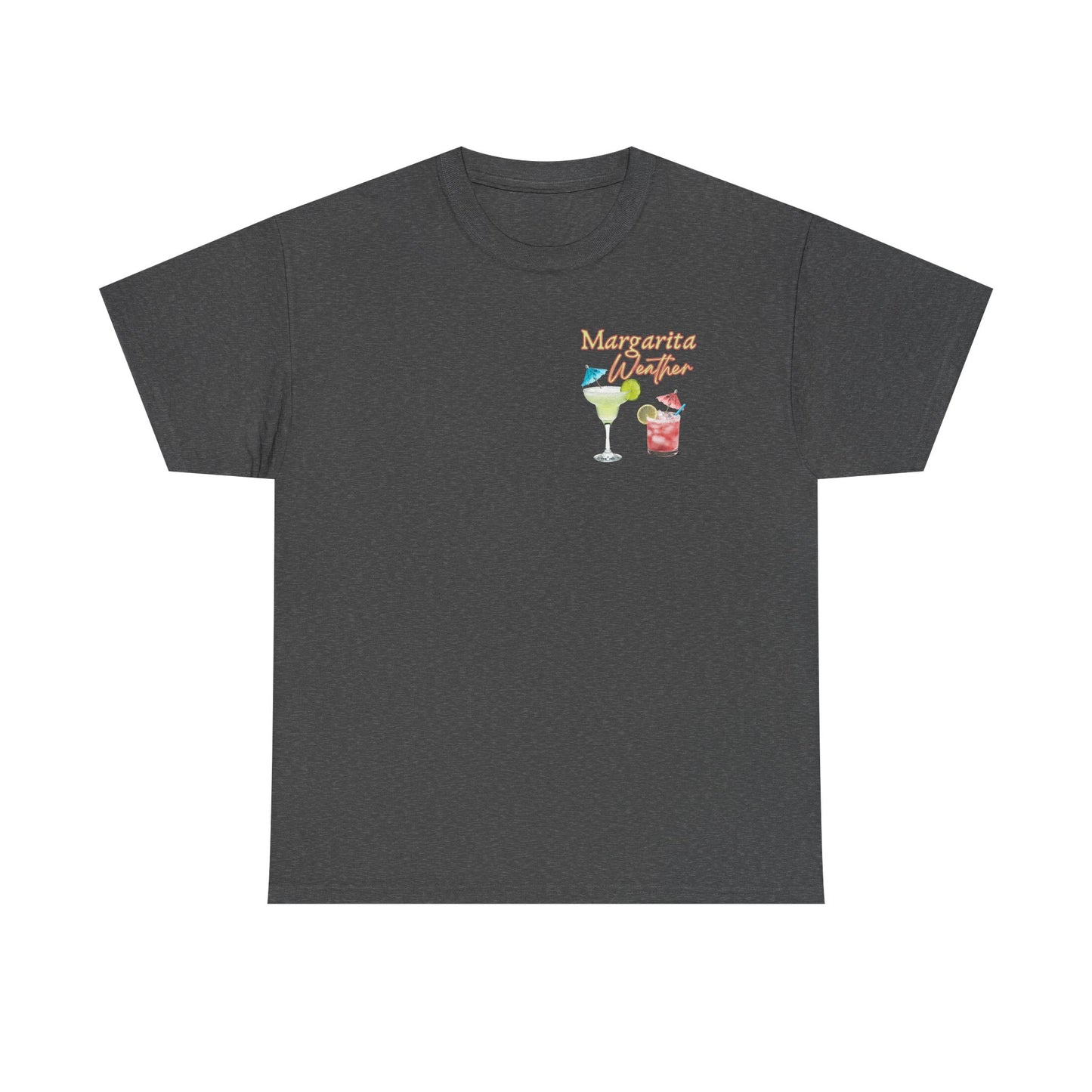 Margarita Vibe Unisex Heavy Cotton Tee, Perfect for Summer Gatherings, Beach Days, Birthday Celebrations, Drink Lovers, Casual Wear