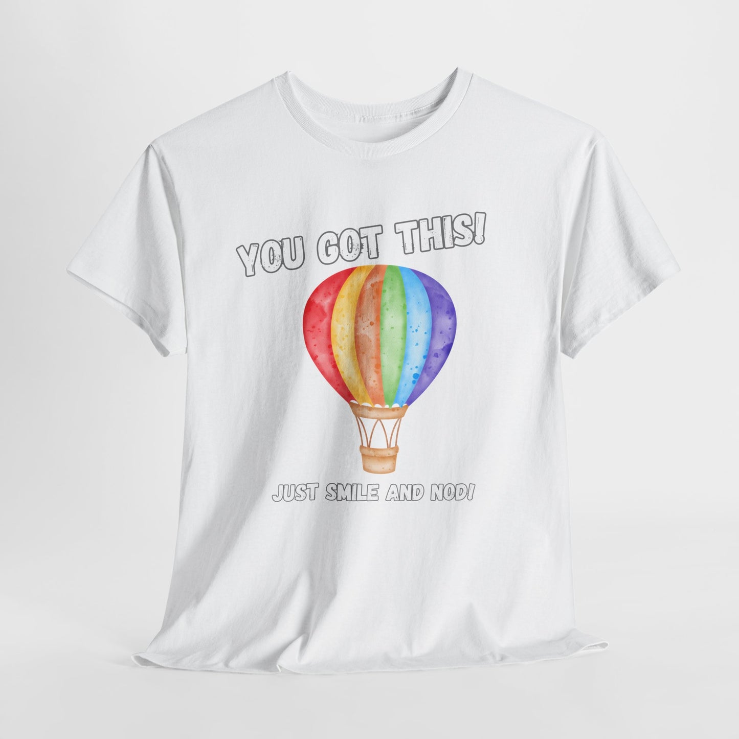Inspirational Hot Air Balloon Tee - "You Got This!"