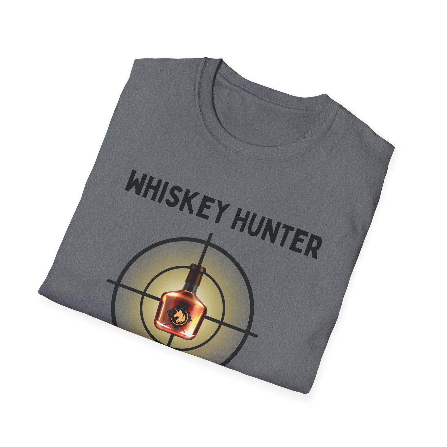 Whiskey Hunter Unisex Softstyle T-Shirt - For Hunting Enthusiasts