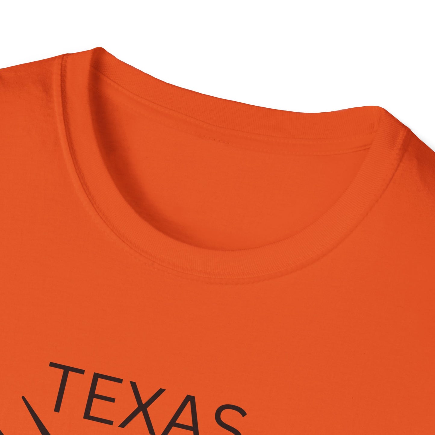 BBQ Lovers Unisex Softstyle T-Shirt - Texas 'We Smoke Outside' Design