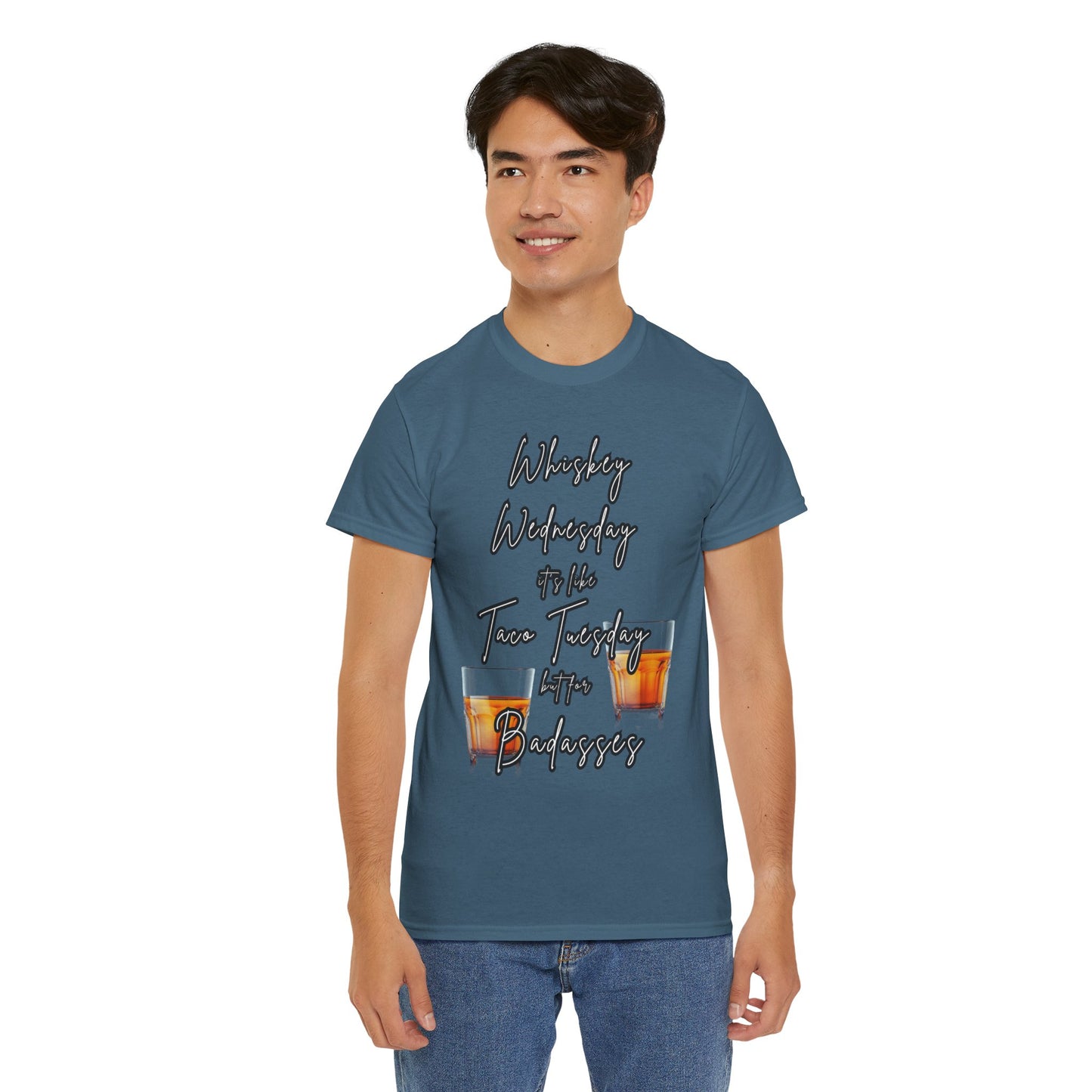 Whiskey Wednesday, Unisex Heavy Cotton Tee