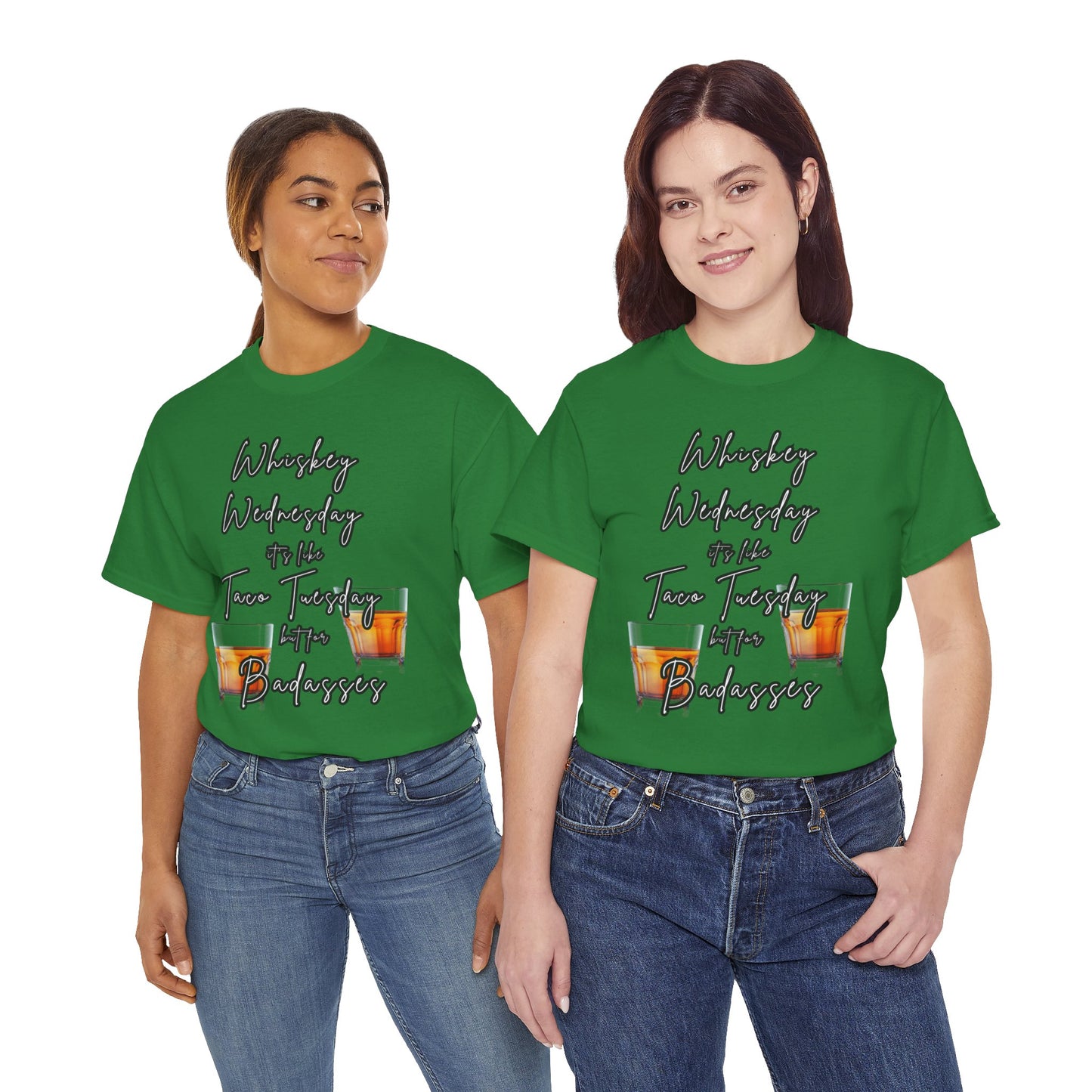 Whiskey Wednesday, Unisex Heavy Cotton Tee