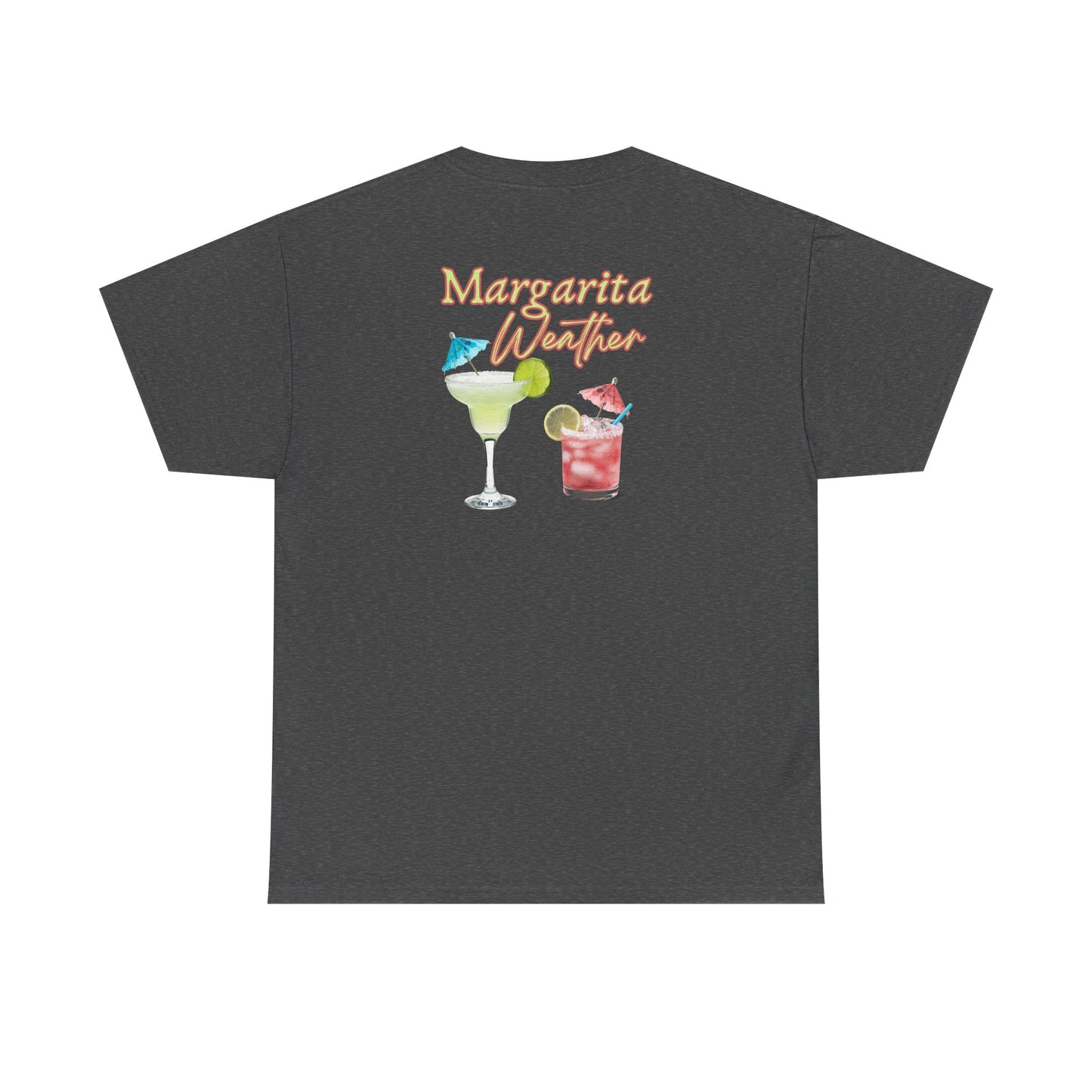 Margarita Vibe Unisex Heavy Cotton Tee, Perfect for Summer Gatherings, Beach Days, Birthday Celebrations, Drink Lovers, Casual Wear