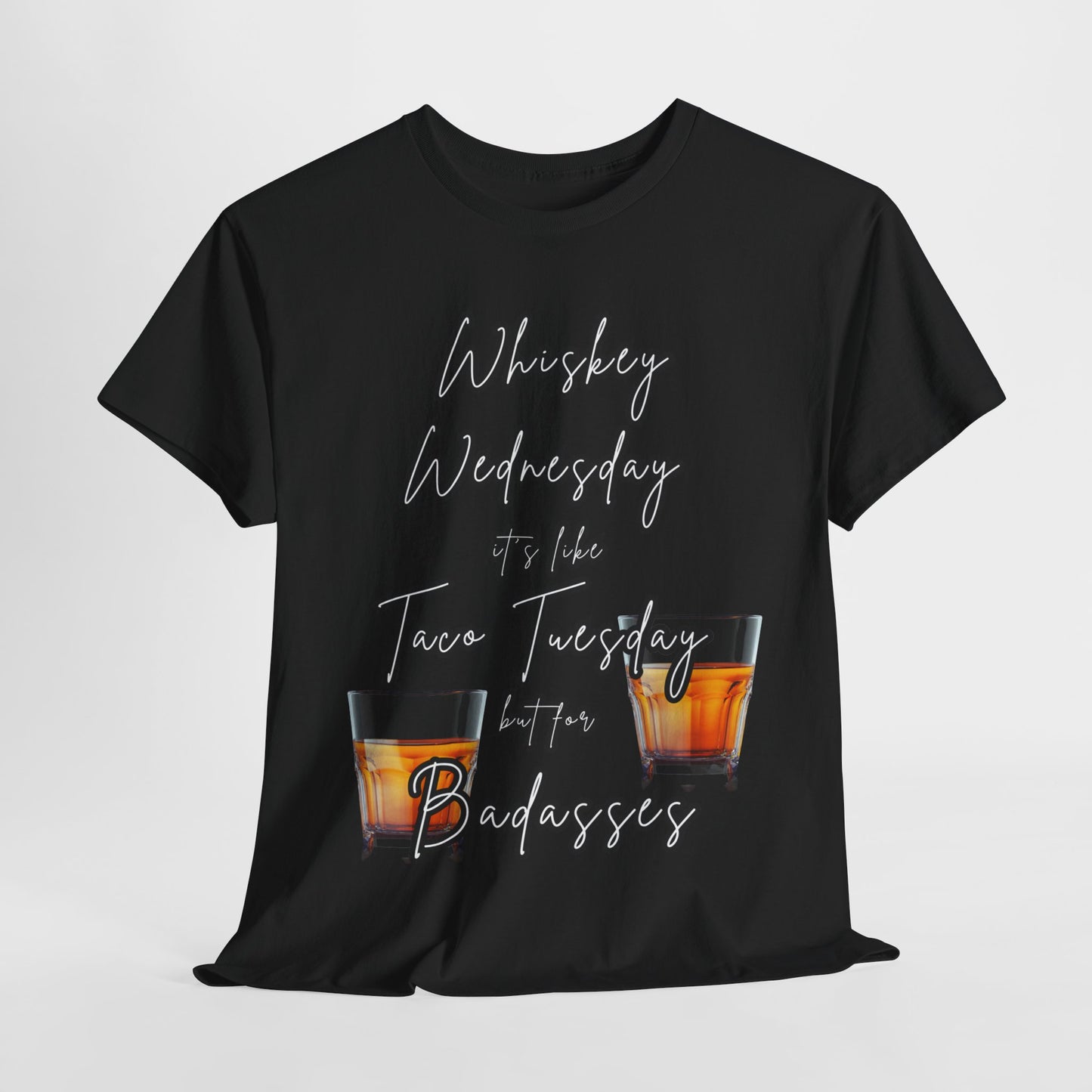 Whiskey Wednesday, Unisex Heavy Cotton Tee
