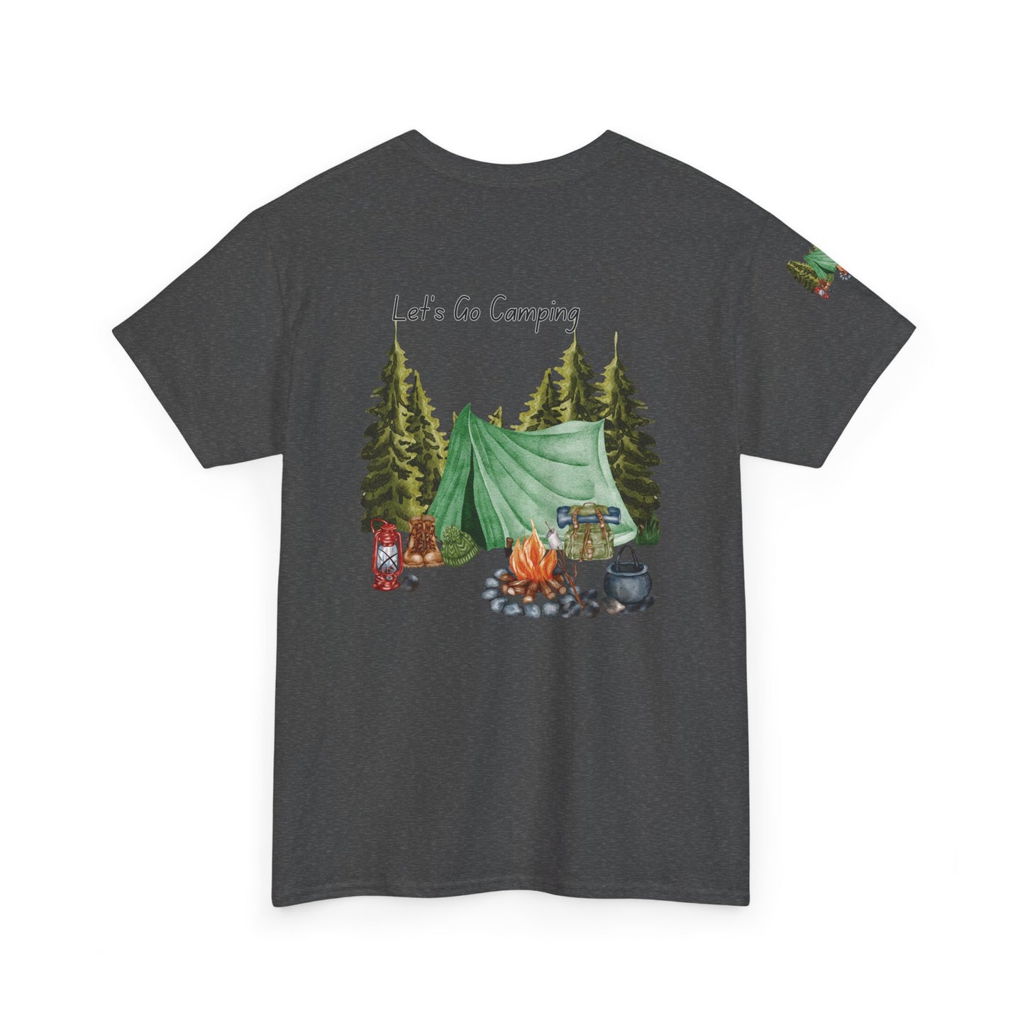 Fucking In Tents - Outdoor Adventure Camping Tee - Unisex Heavy Cotton Shirt with Nature Design