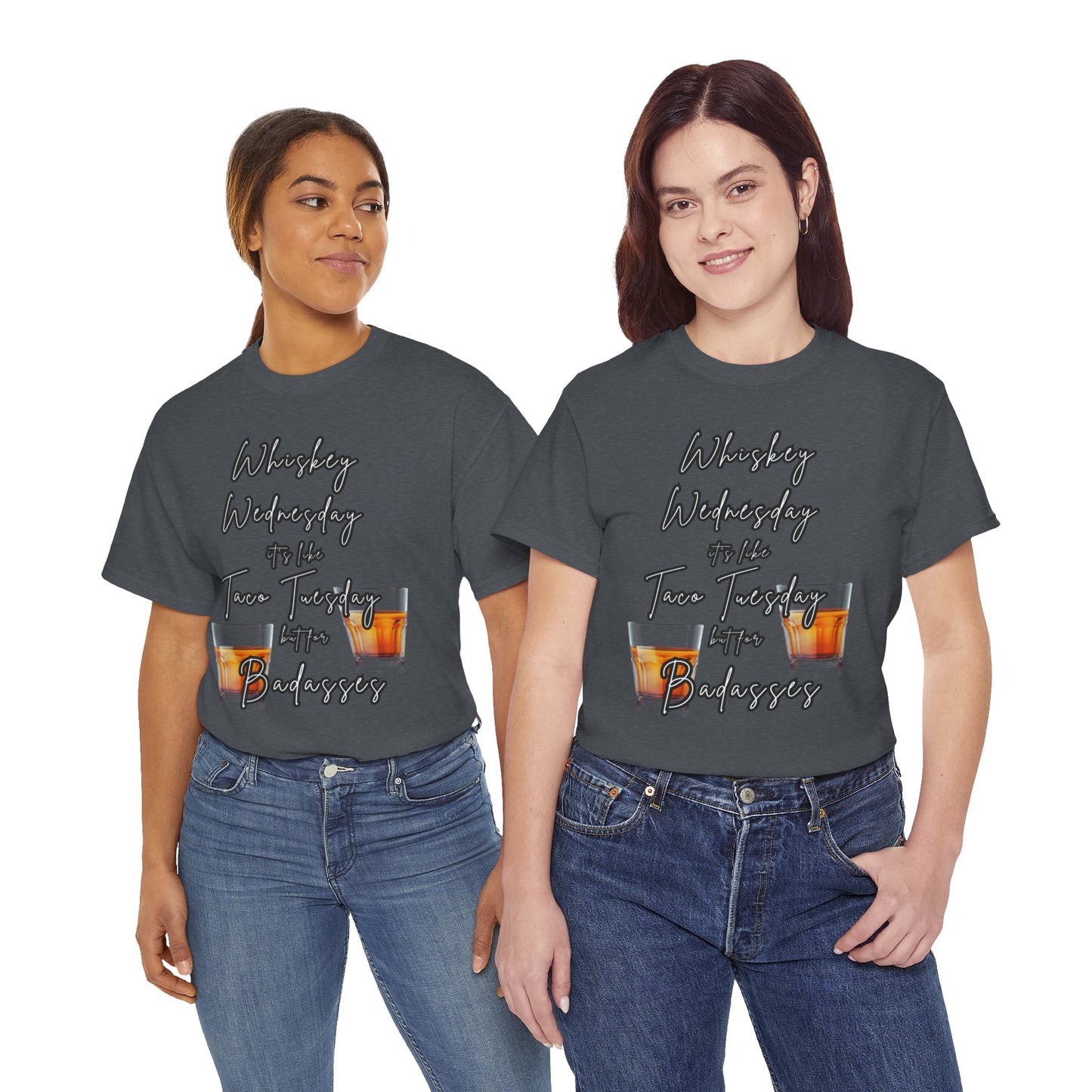Whiskey Wednesday, Unisex Heavy Cotton Tee