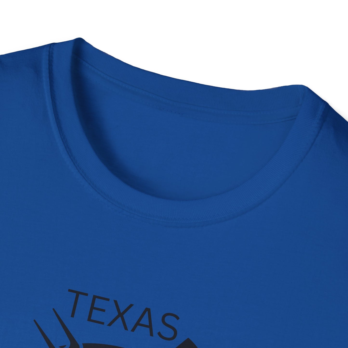 BBQ Lovers Unisex Softstyle T-Shirt - Texas 'We Smoke Outside' Design