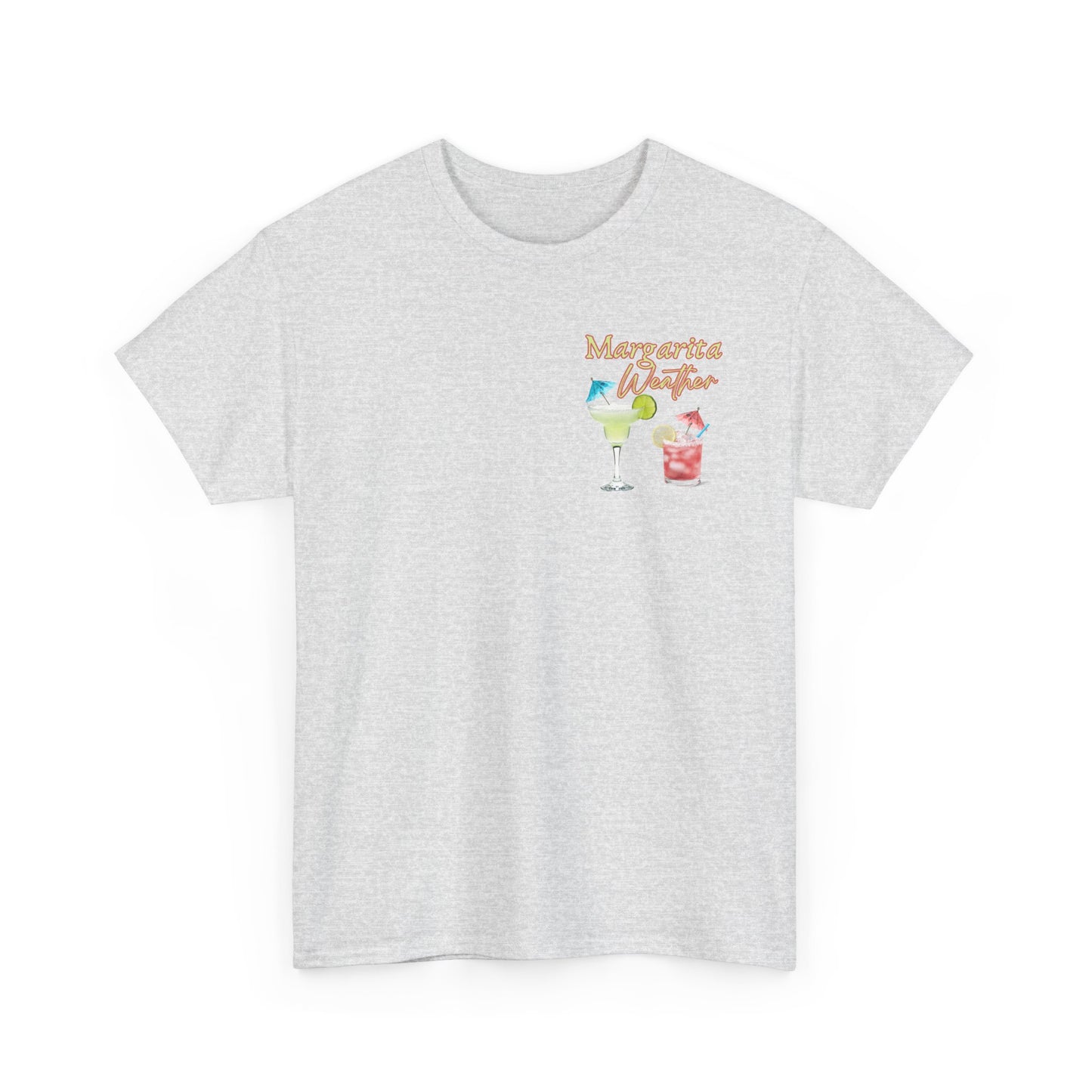 Margarita Vibe Unisex Heavy Cotton Tee, Perfect for Summer Gatherings, Beach Days, Birthday Celebrations, Drink Lovers, Casual Wear
