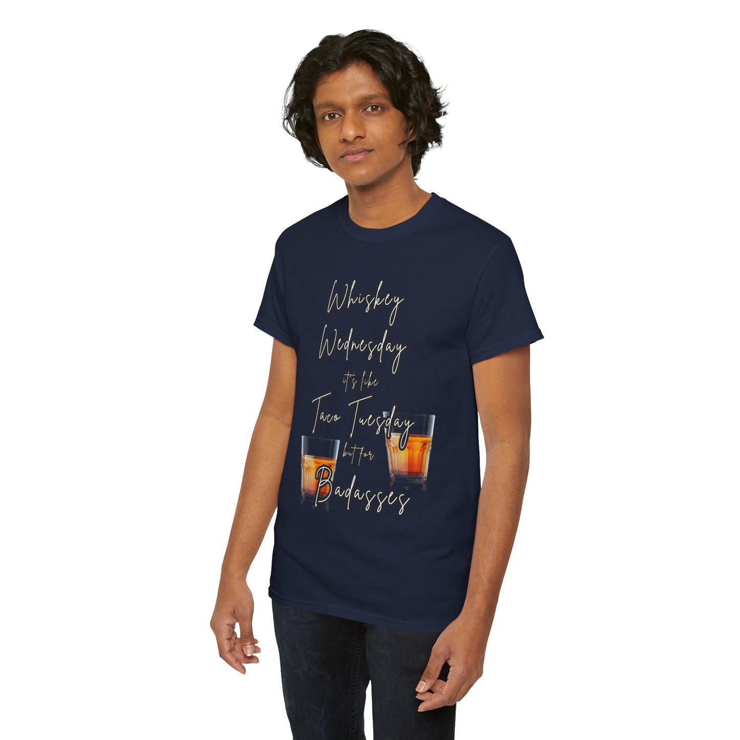 Whiskey Wednesday, Unisex Heavy Cotton Tee