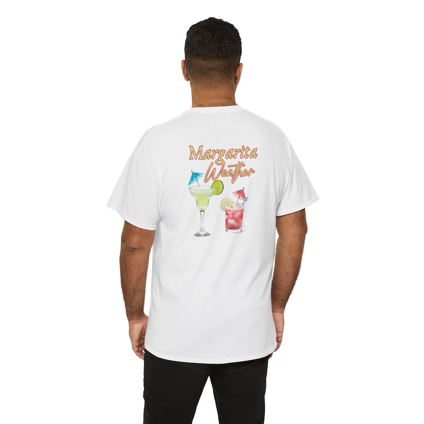 Margarita Vibe Unisex Heavy Cotton Tee, Perfect for Summer Gatherings, Beach Days, Birthday Celebrations, Drink Lovers, Casual Wear