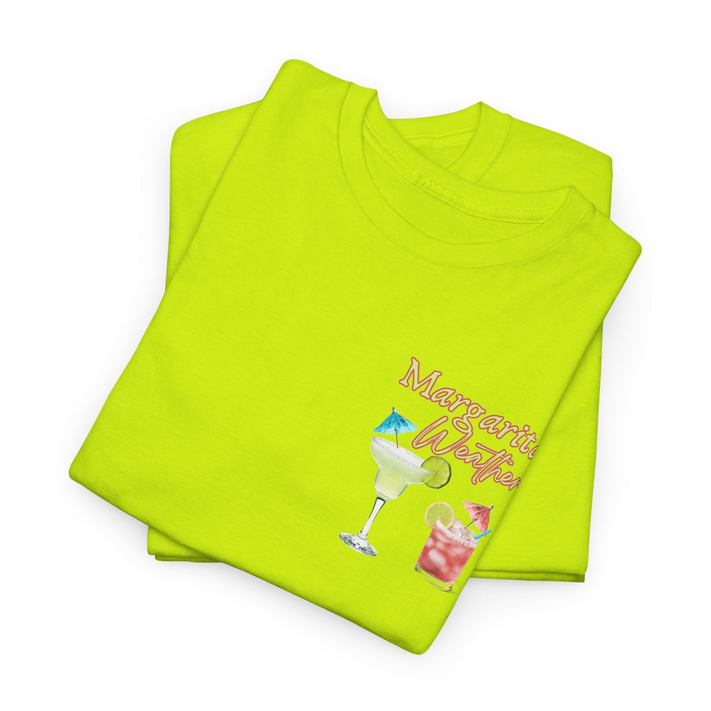 Margarita Vibe Unisex Heavy Cotton Tee, Perfect for Summer Gatherings, Beach Days, Birthday Celebrations, Drink Lovers, Casual Wear